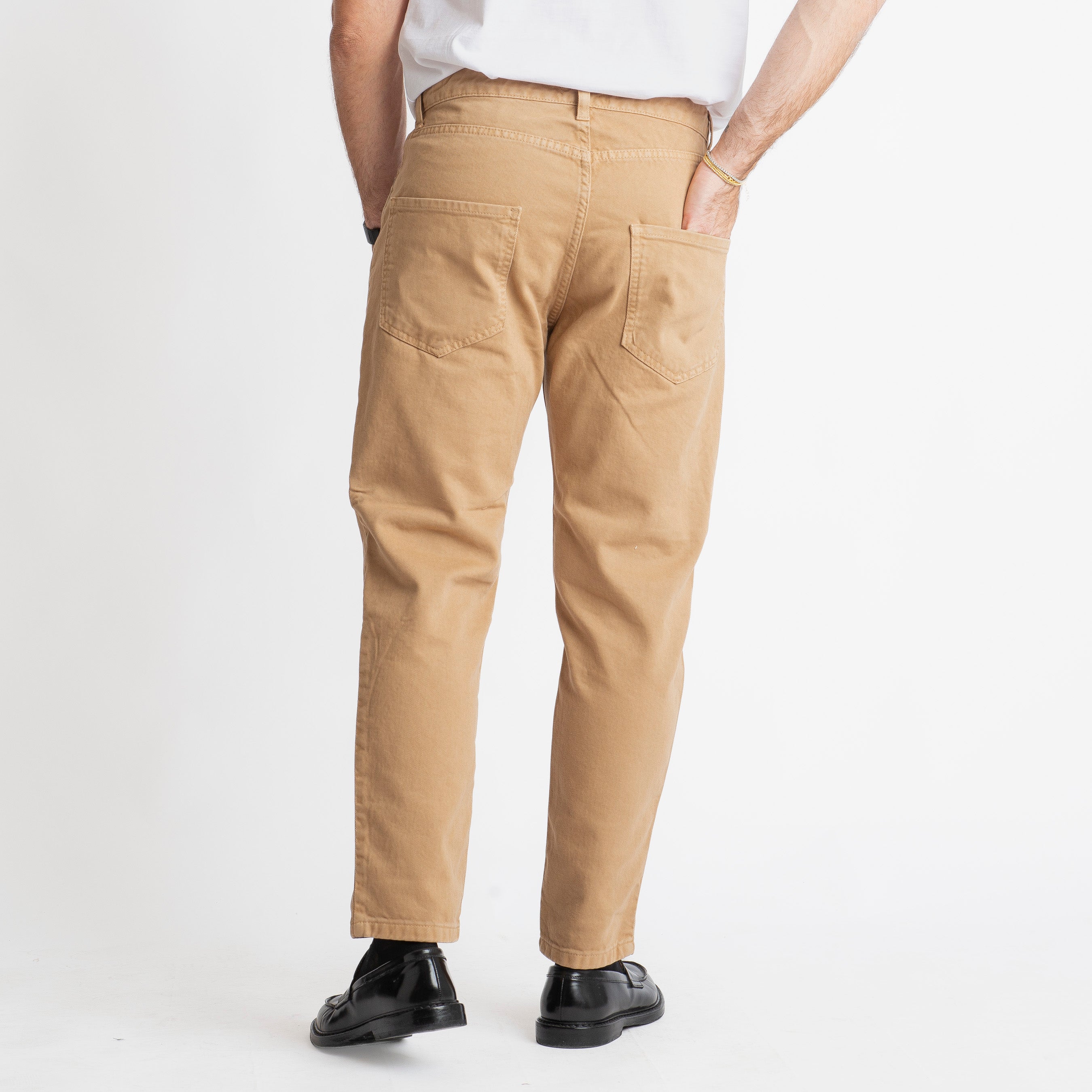 Pantalone Cinque Tasche Tabacco