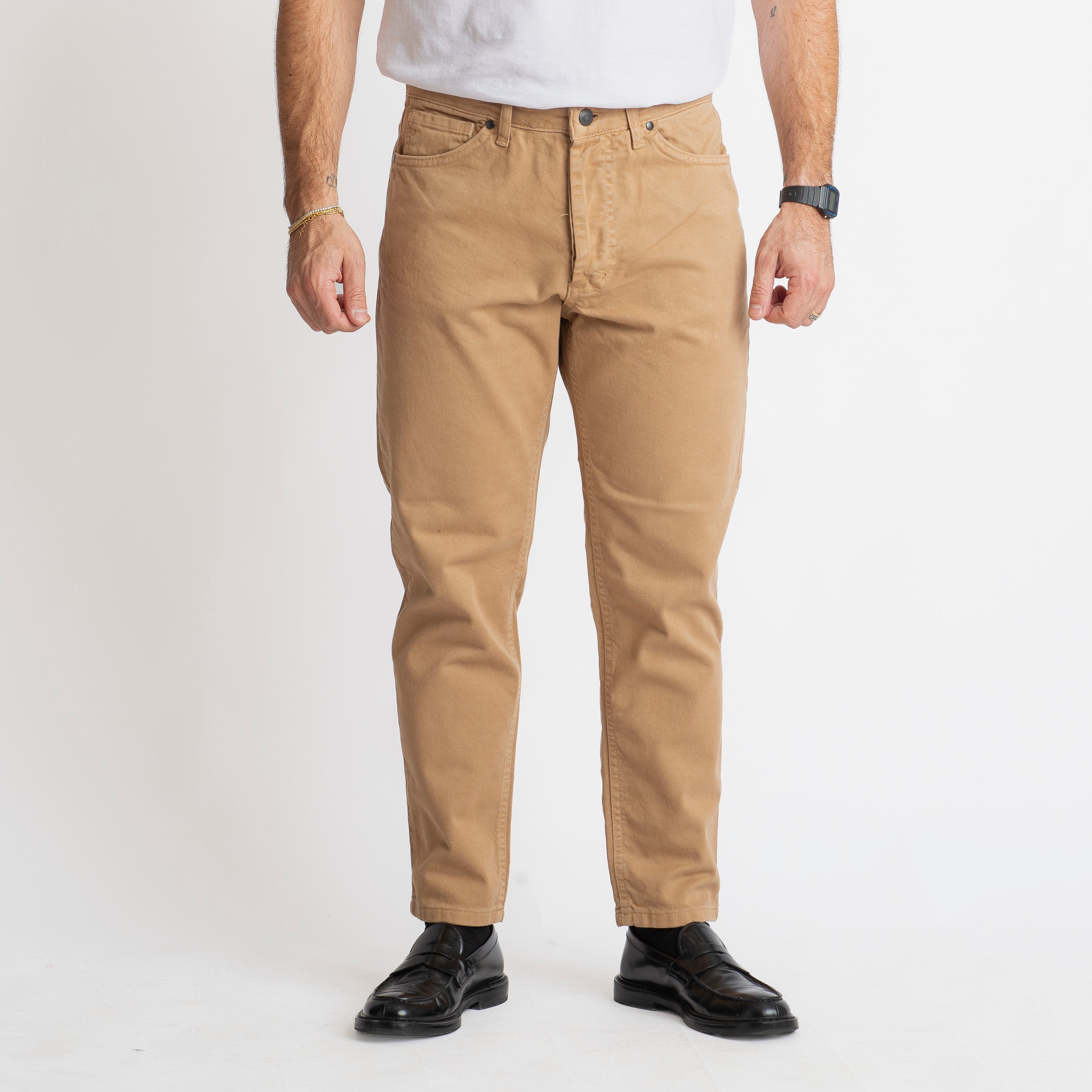 Pantalone Cinque Tasche Tabacco