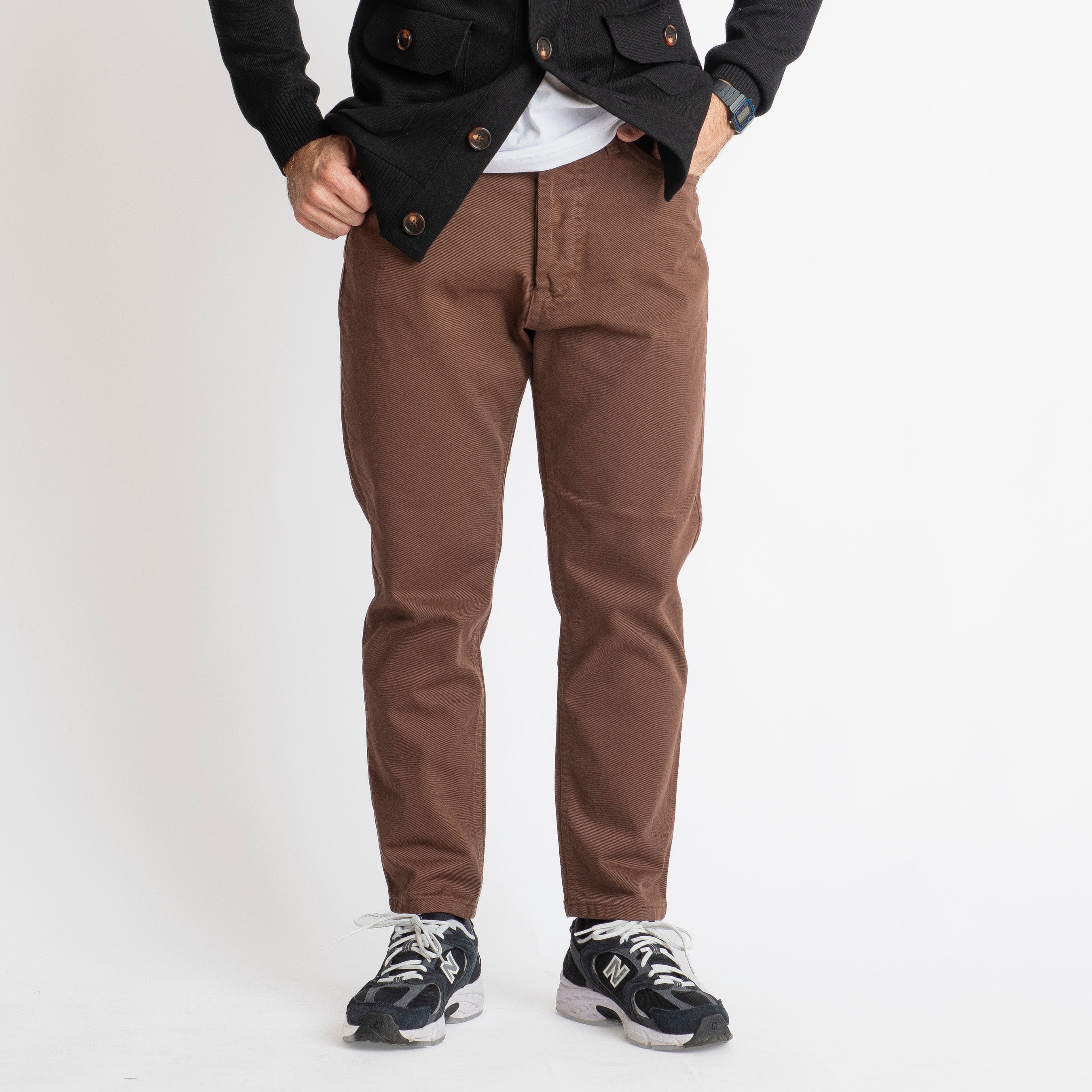 Pantalone Cinque Tasche Testa di Moro