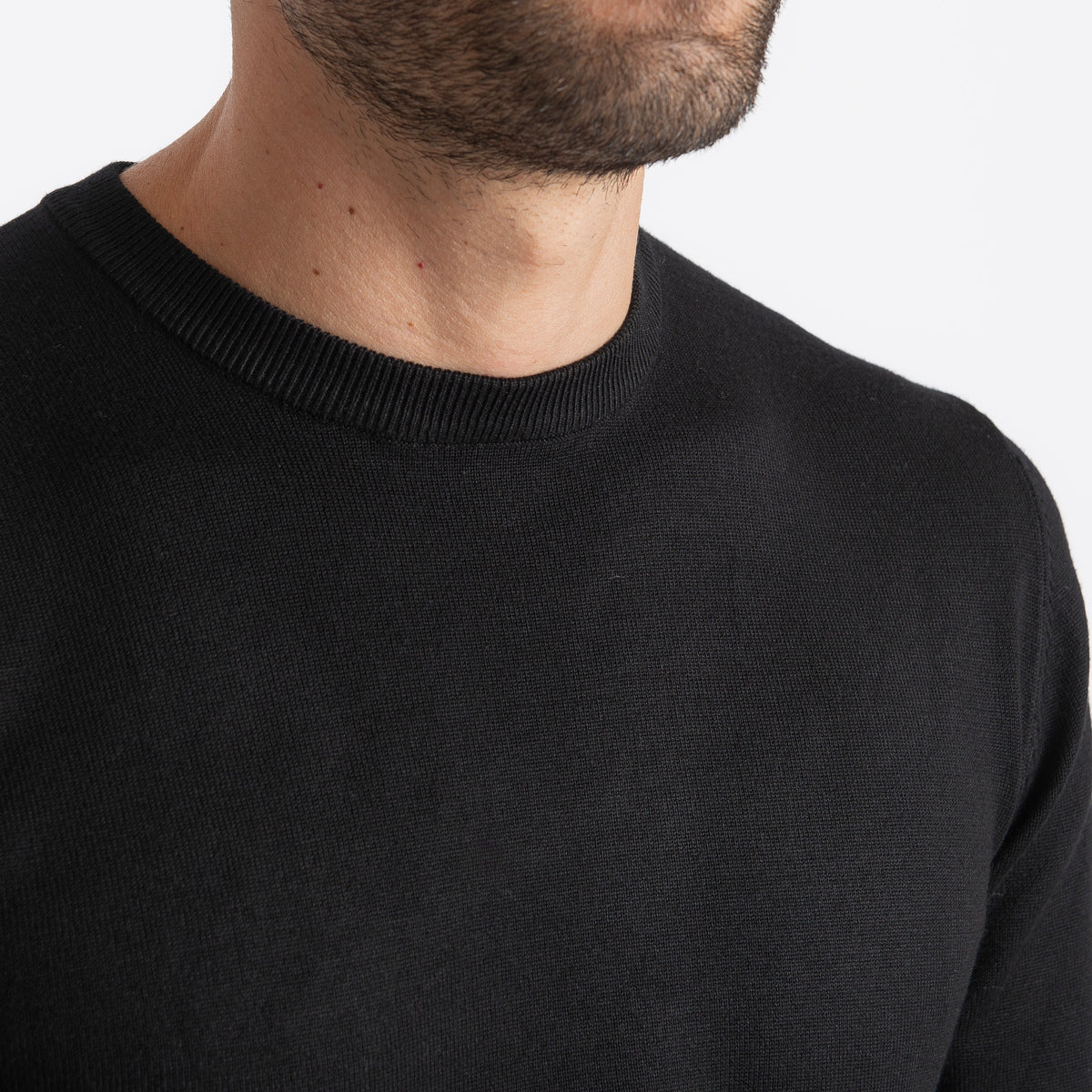 Maglione Girocollo Nero