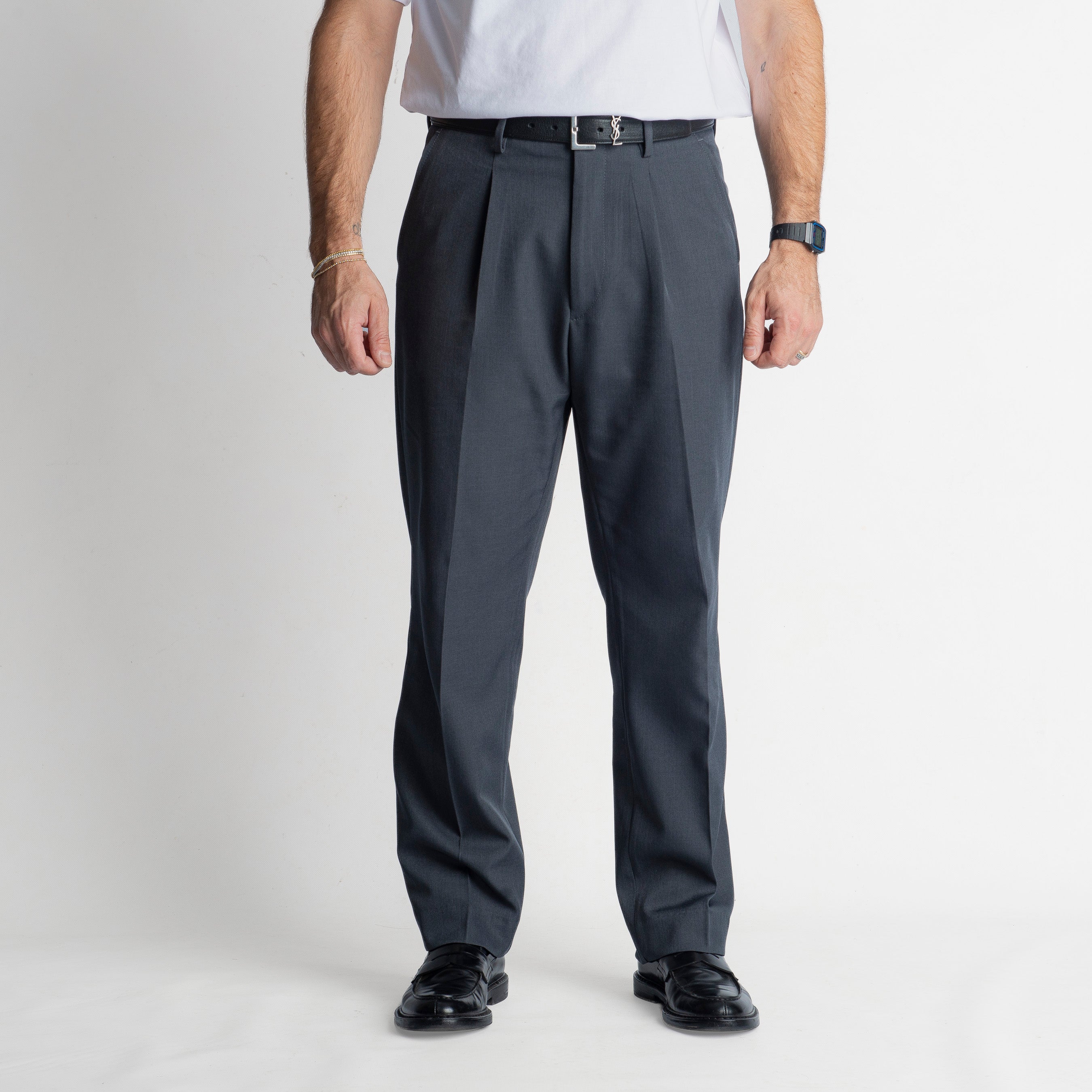 Pantalone Fondo Ampio Candy TO8015 Grigio