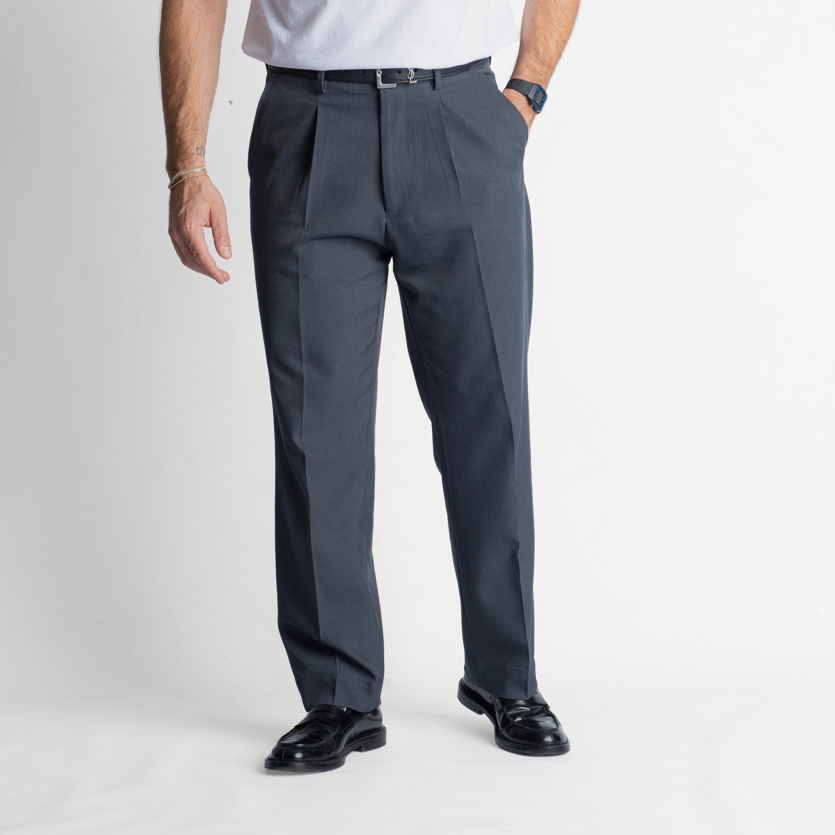 Pantalone Fondo Ampio Candy TO8015 Grigio
