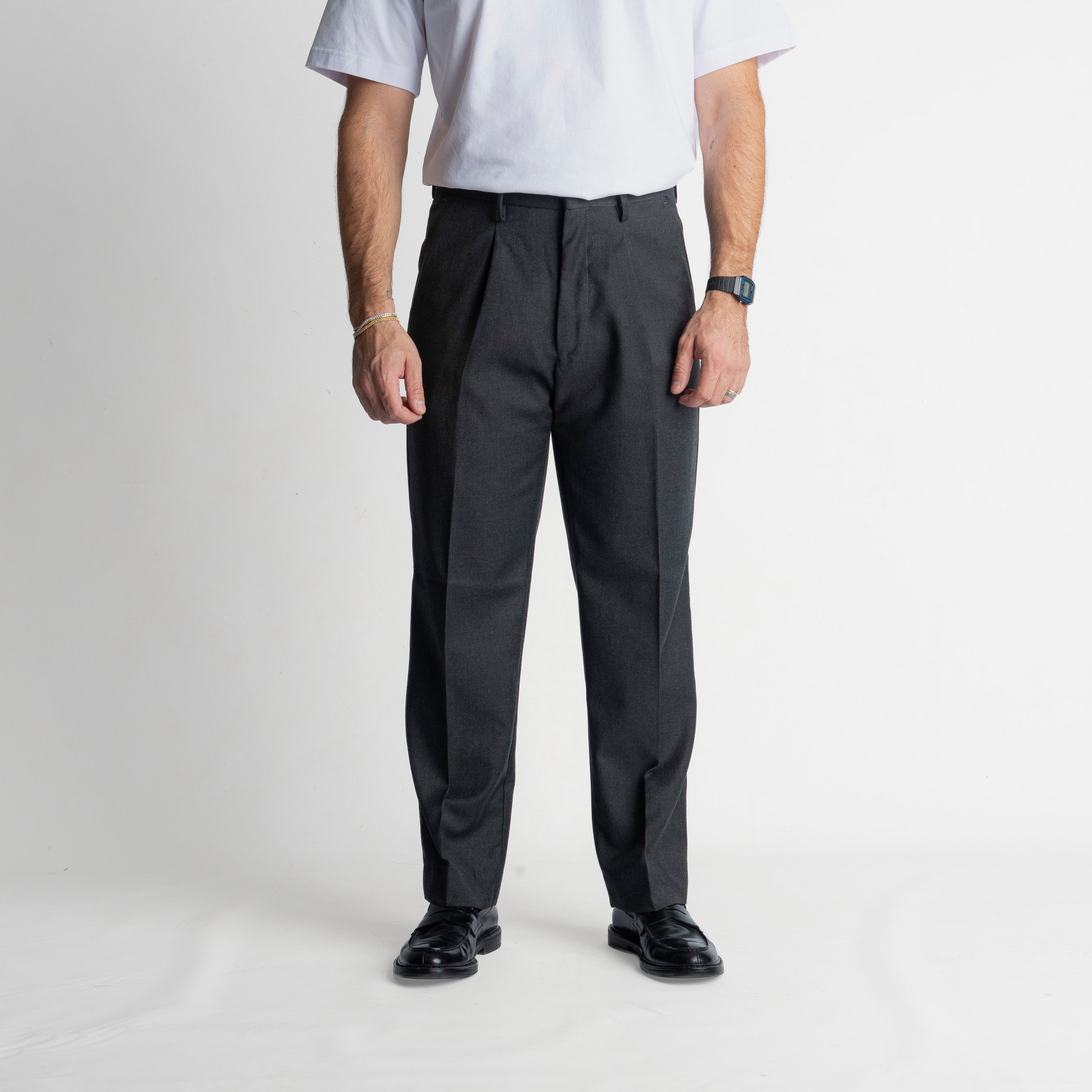 Pantalone Fondo Ampio Beverly TO8015 Grigio