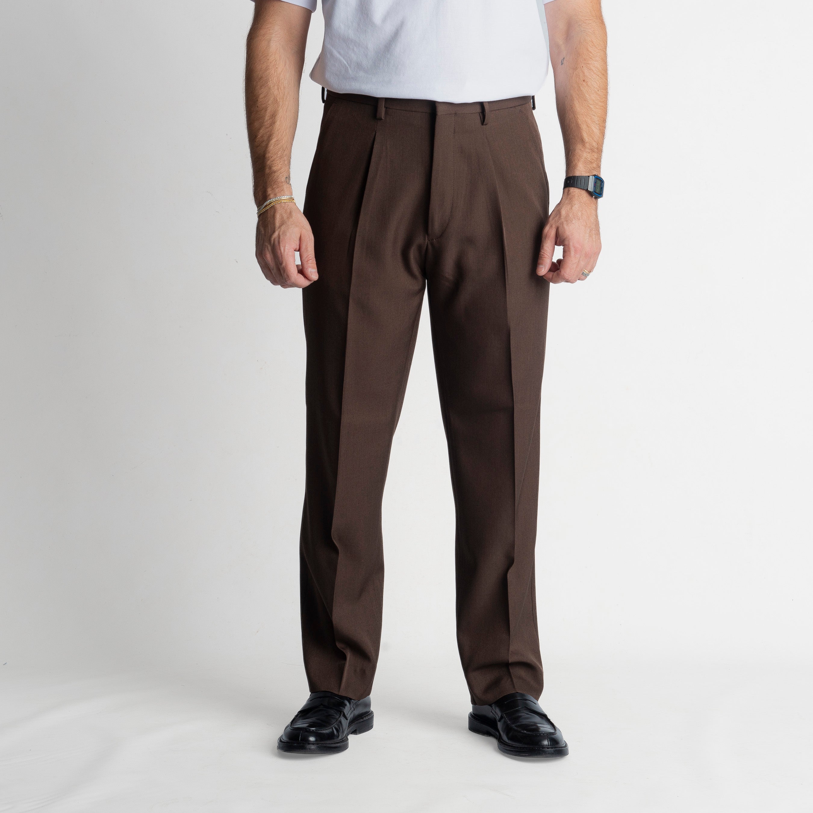Pantalone Fondo Ampio Candy TO8015 Testa di Moro
