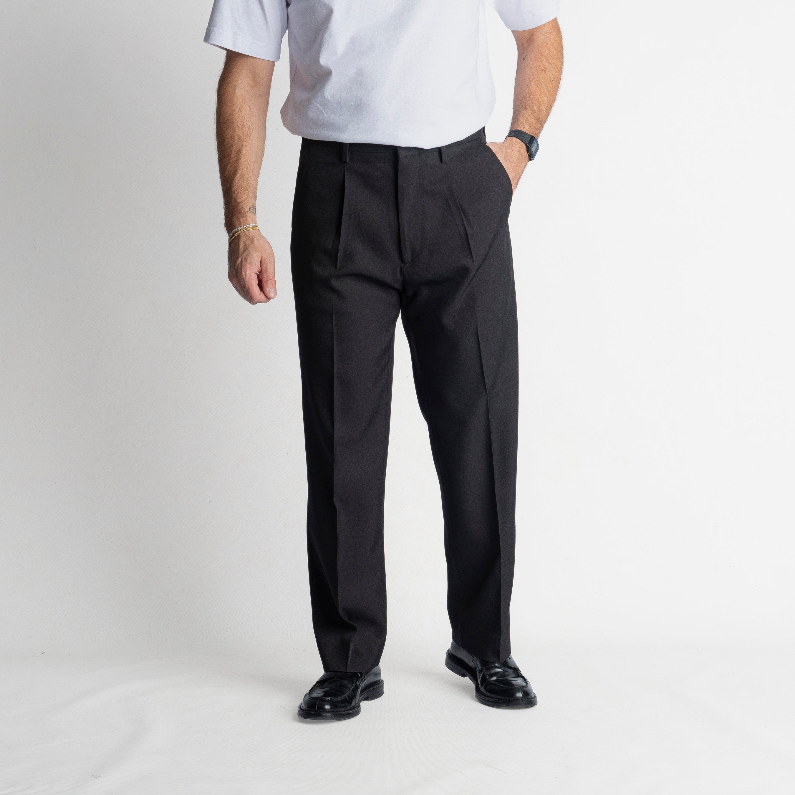 Pantalone Fondo Ampio Candy TO8015 Nero