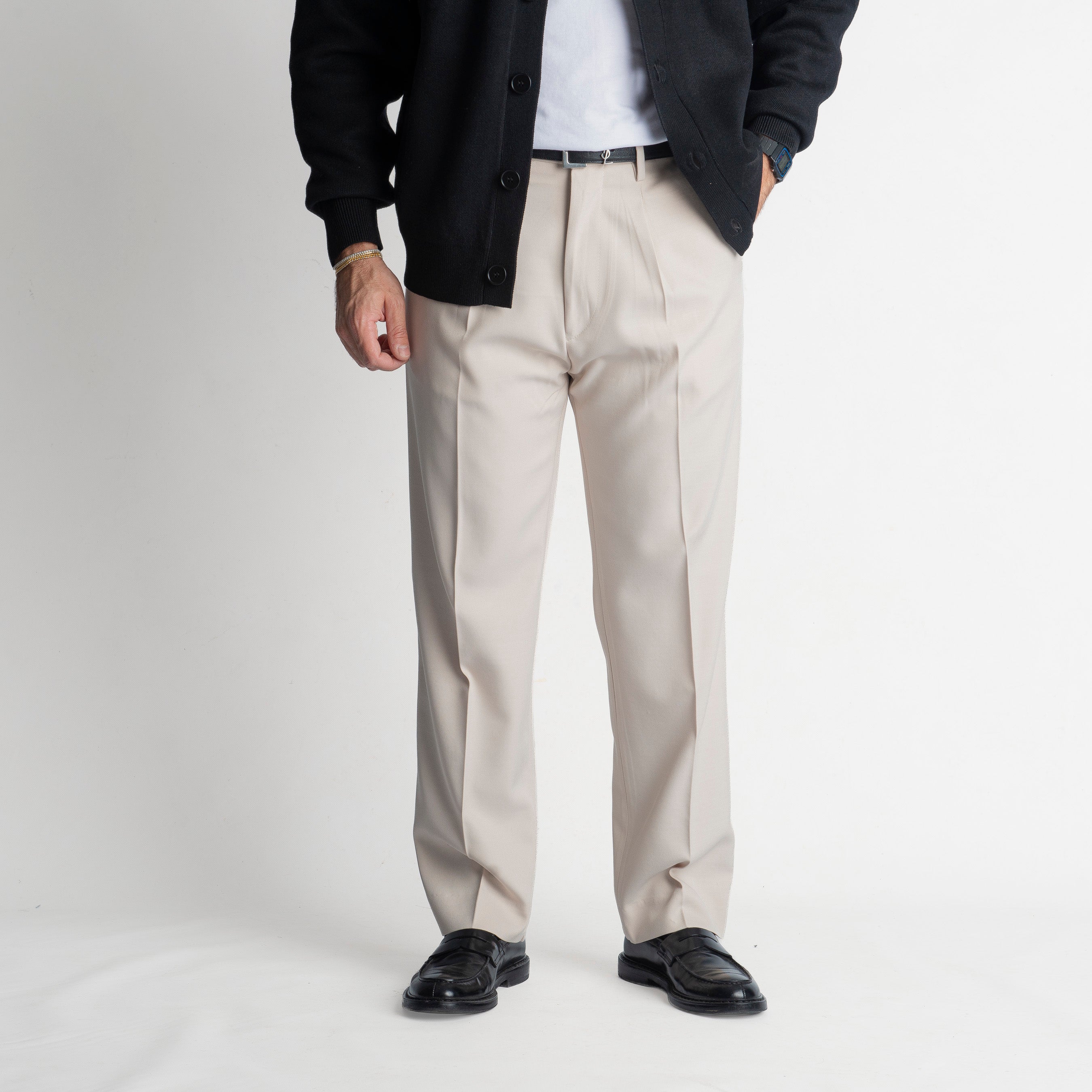 Pantalone Fondo Ampio Candy TO8015 Beige