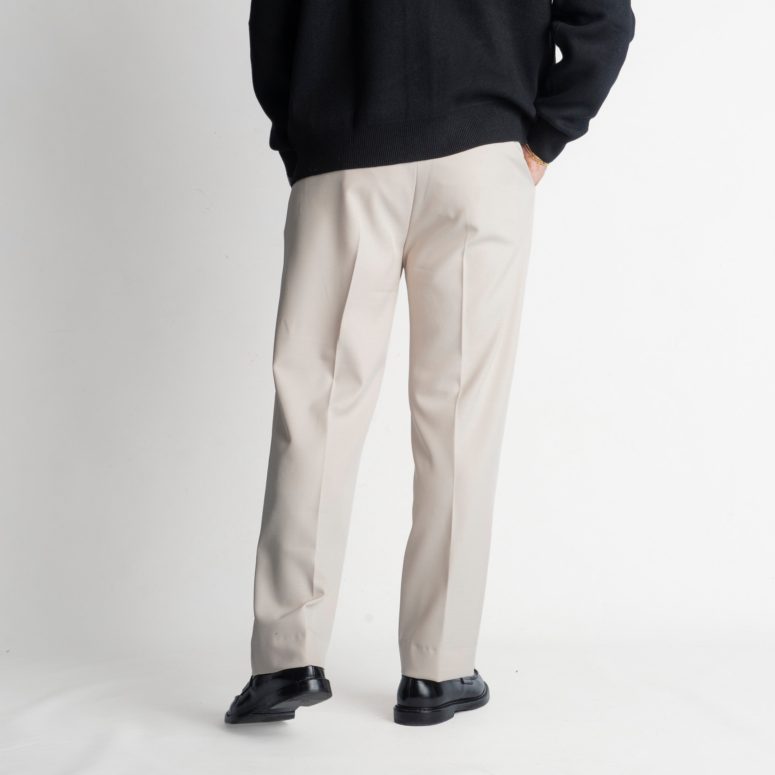Pantalone Fondo Ampio Candy TO8015 Beige