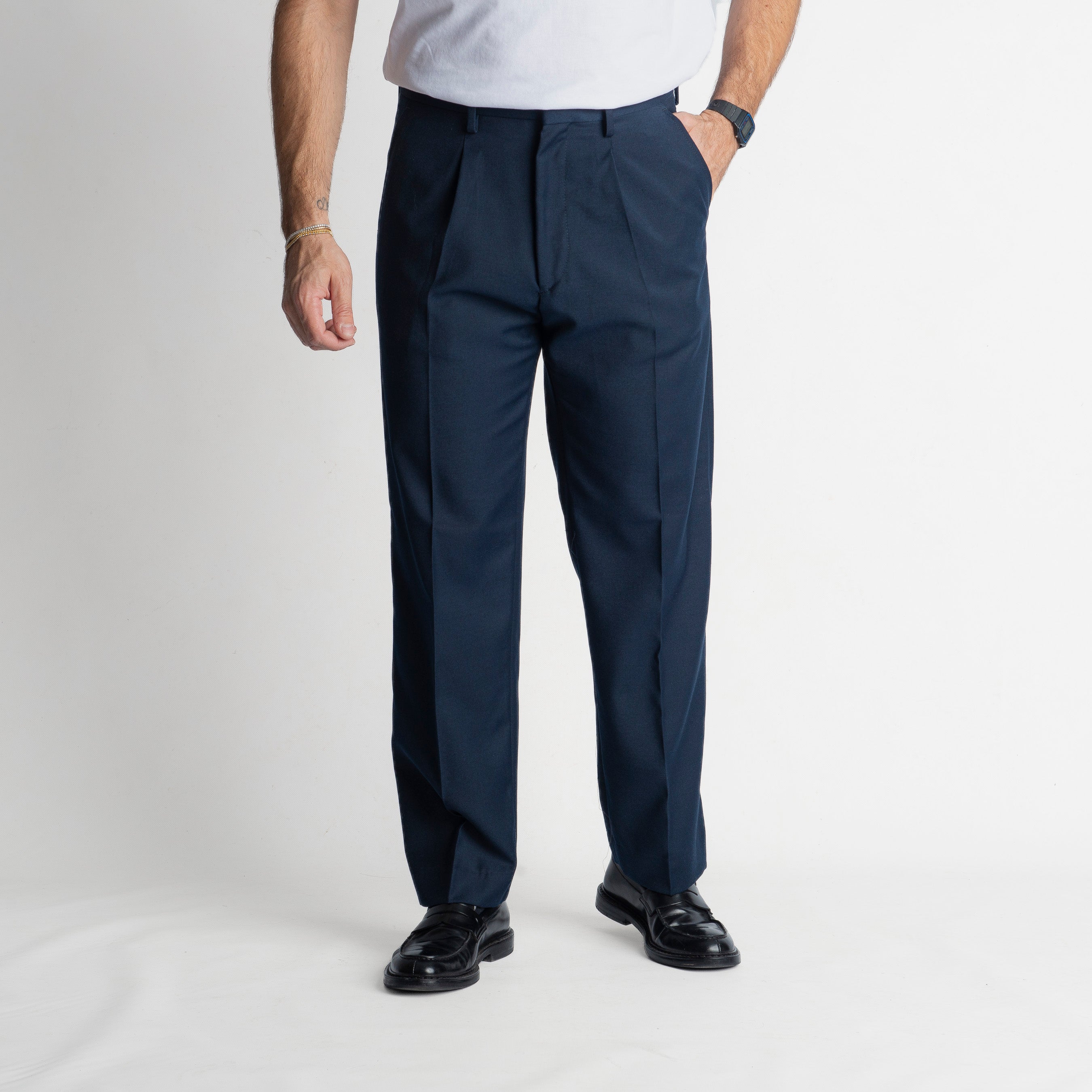 Pantalone Fondo Ampio Candy TO8015 Blu