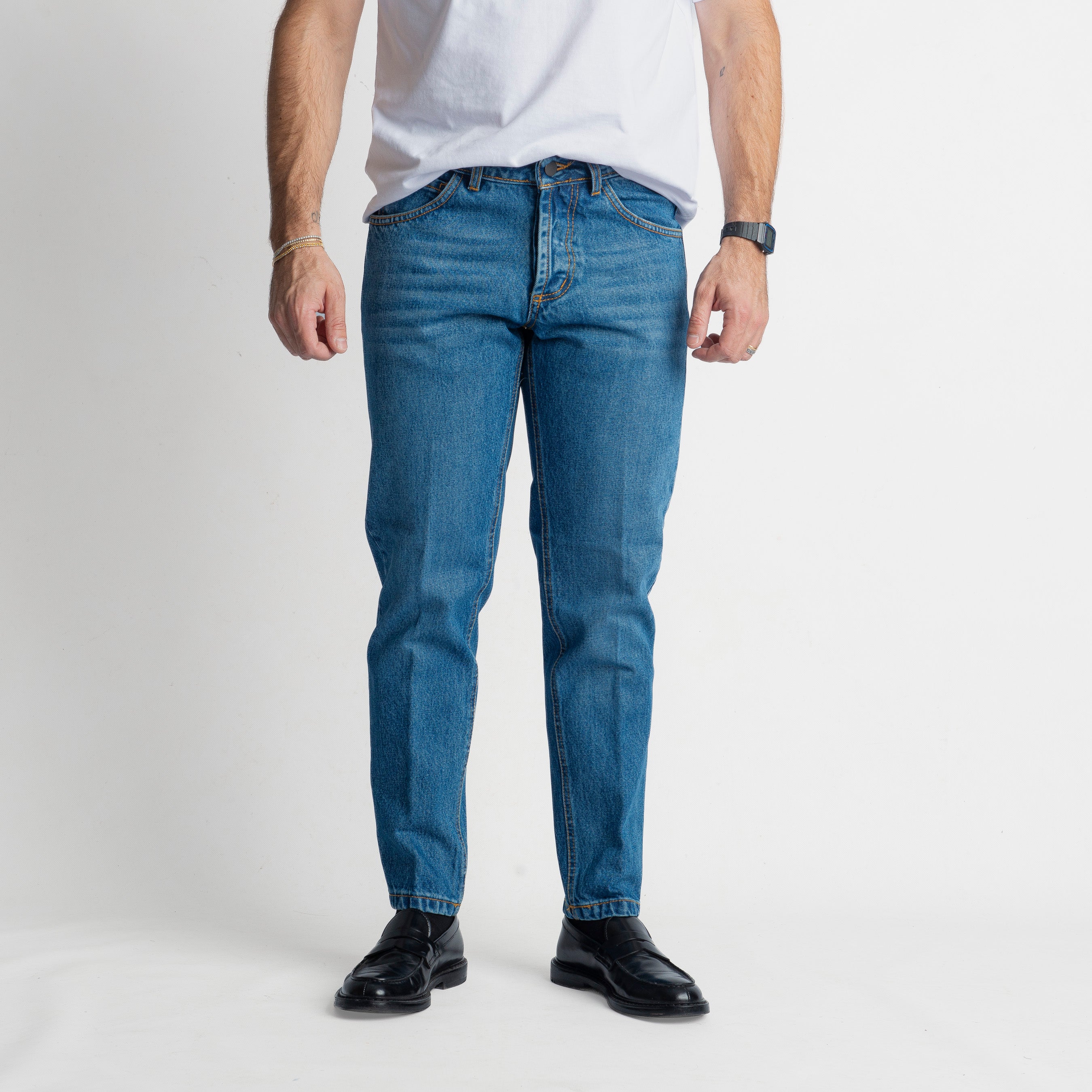 Jeans Slim Fit S173 - Cotone Merrcerizzato