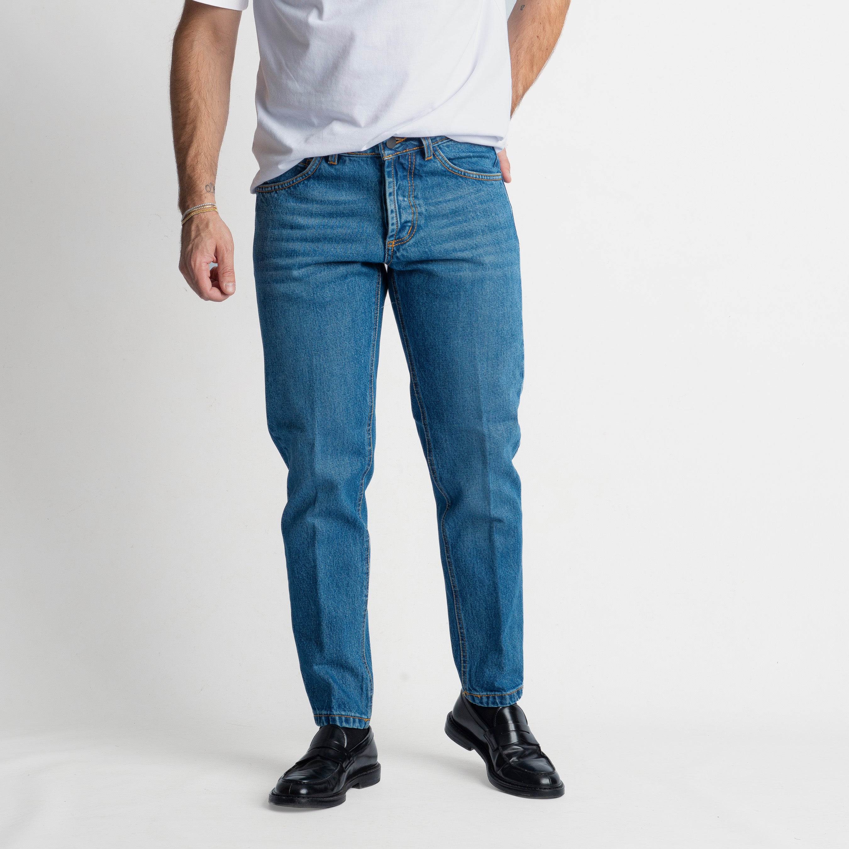 Jeans Slim Fit S173 - Cotone Merrcerizzato