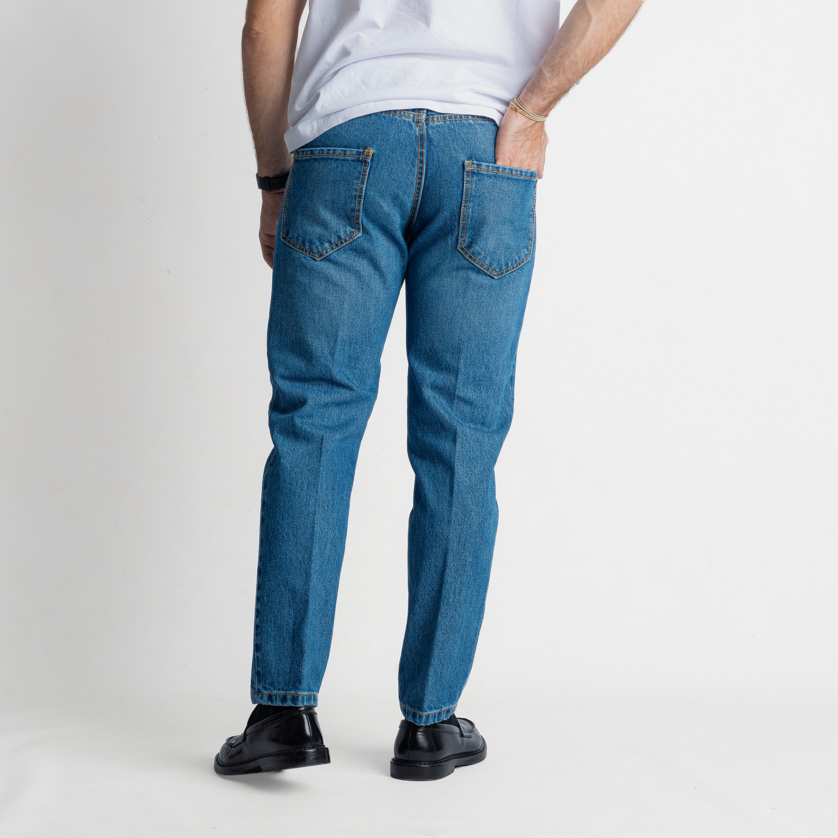 Jeans Slim Fit S173 - Cotone Merrcerizzato