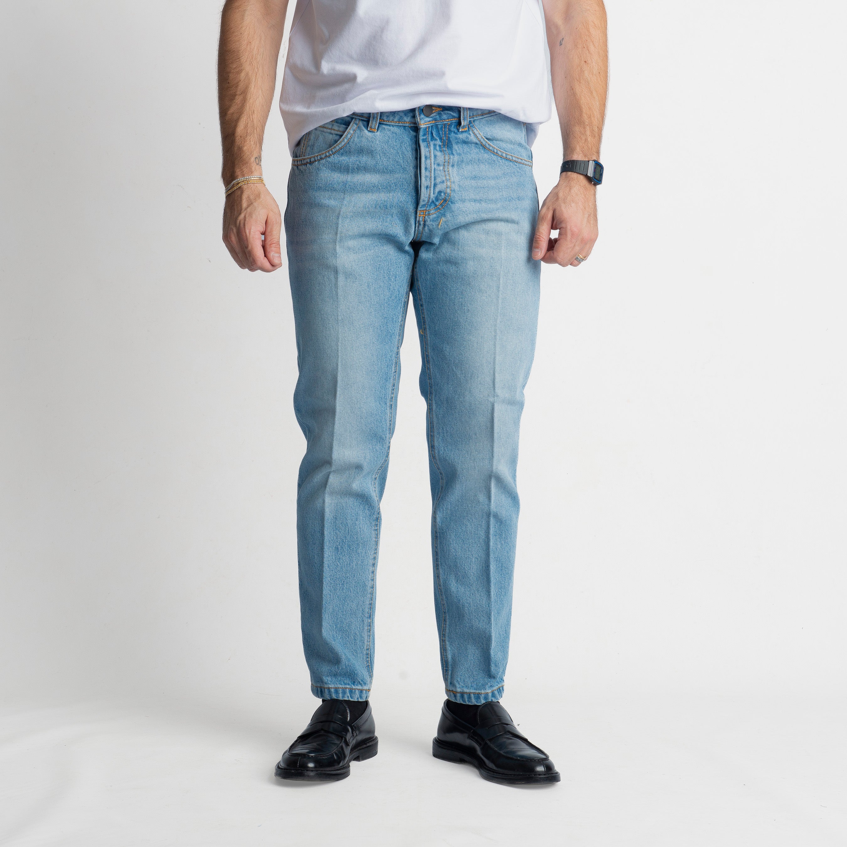 Jeans Slim Fit S174 - Cotone Merrcerizzato