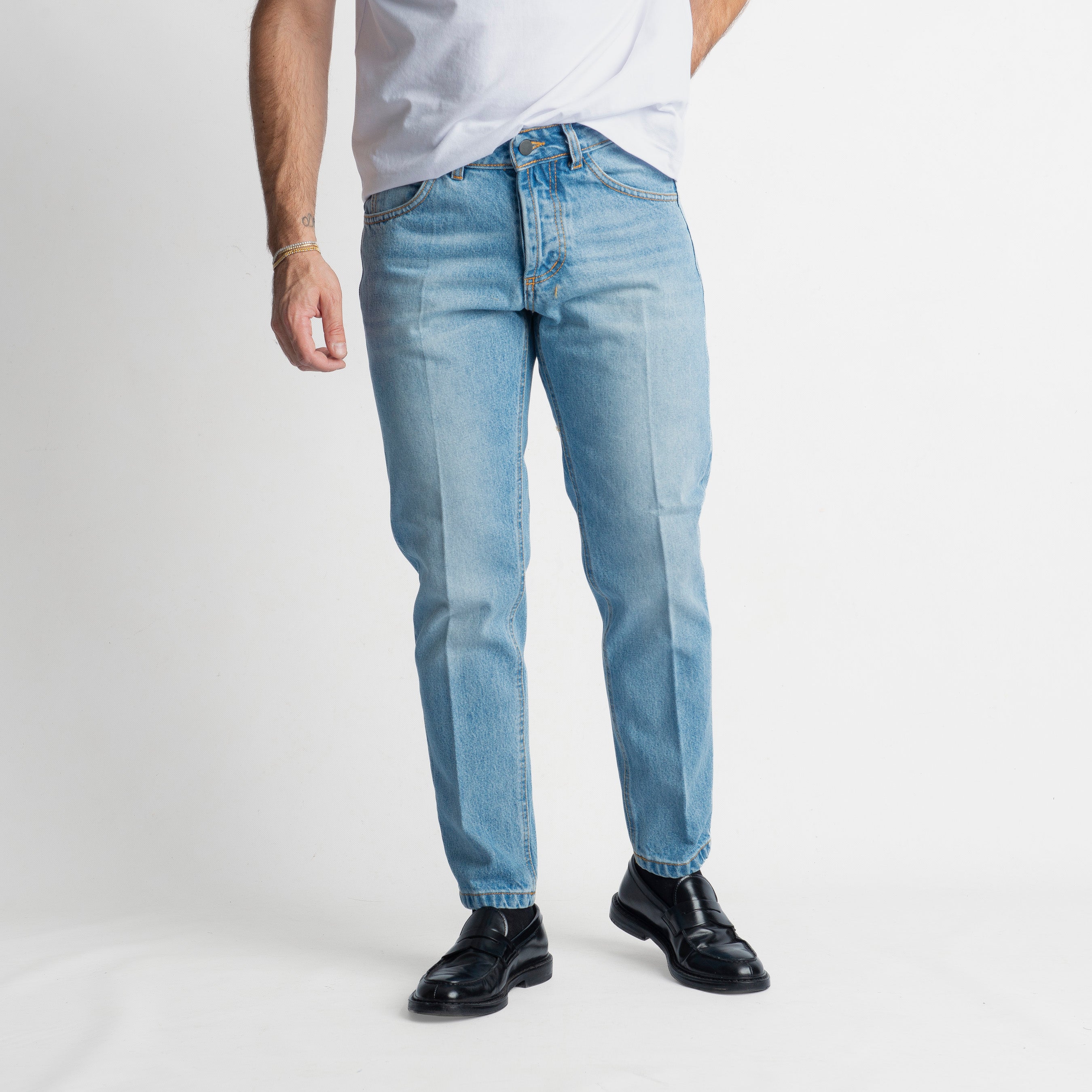 Jeans Slim Fit S174 - Cotone Merrcerizzato