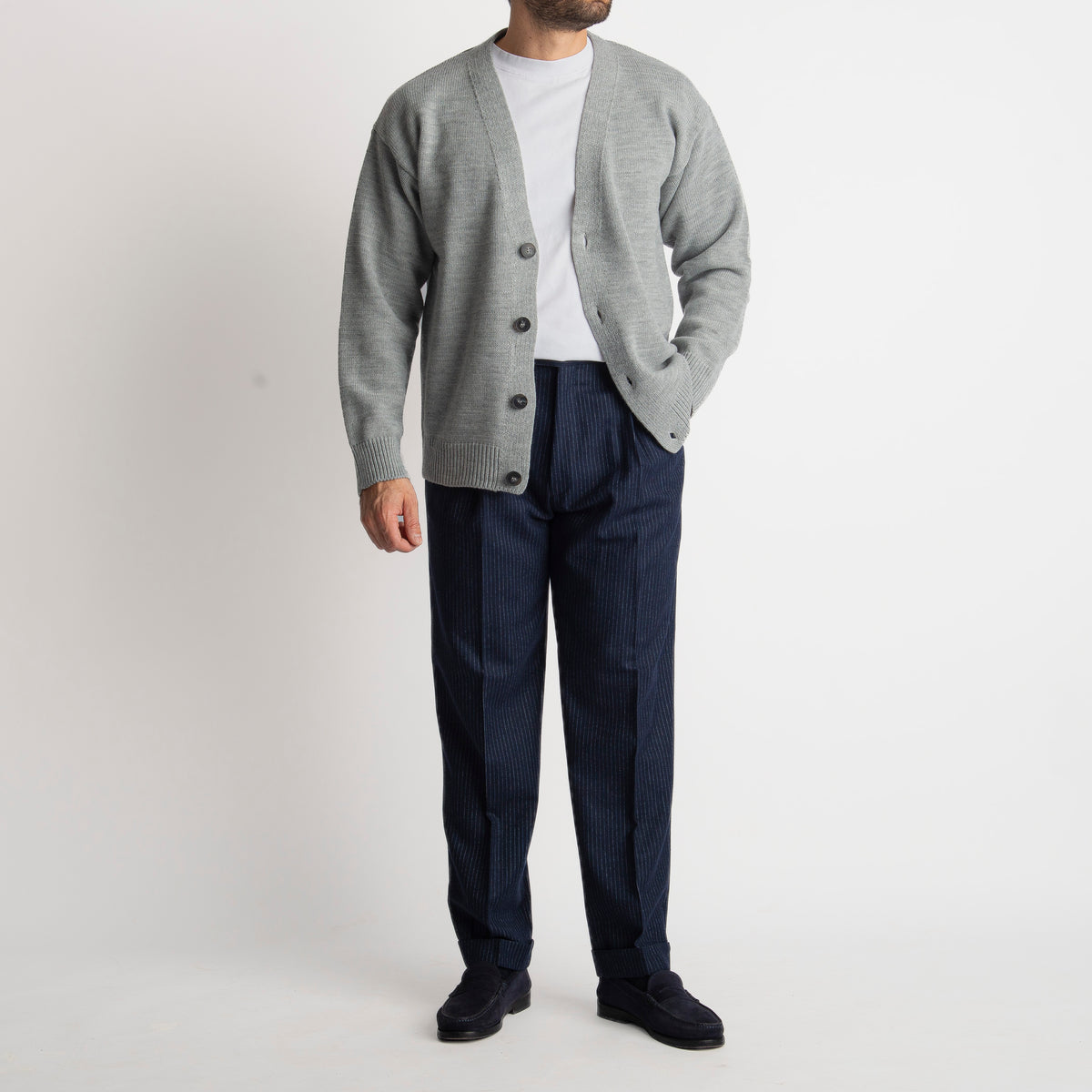 Cardigan Amsterdam Grigio