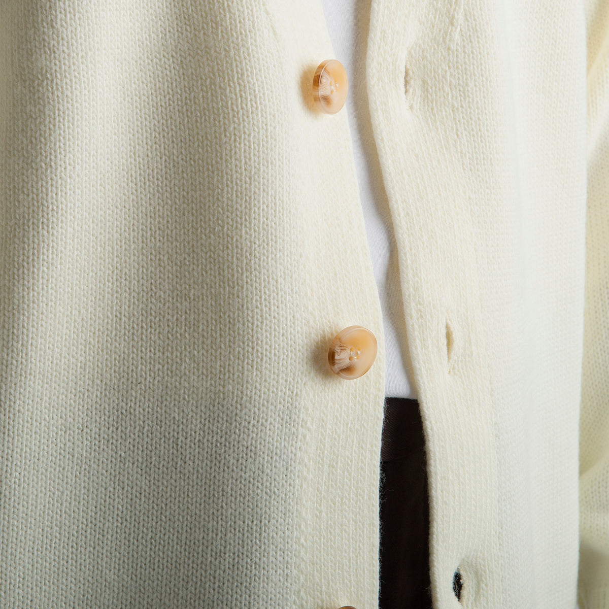 Cardigan Amsterdam Bianco