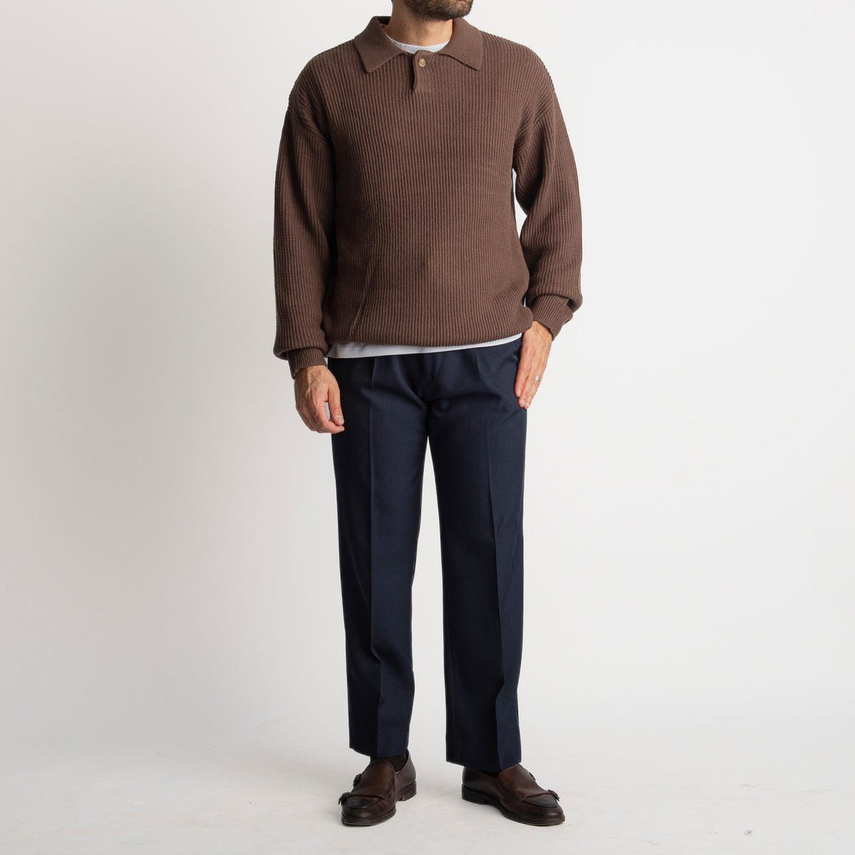 Polo 86114 Oversize Testa di Moro