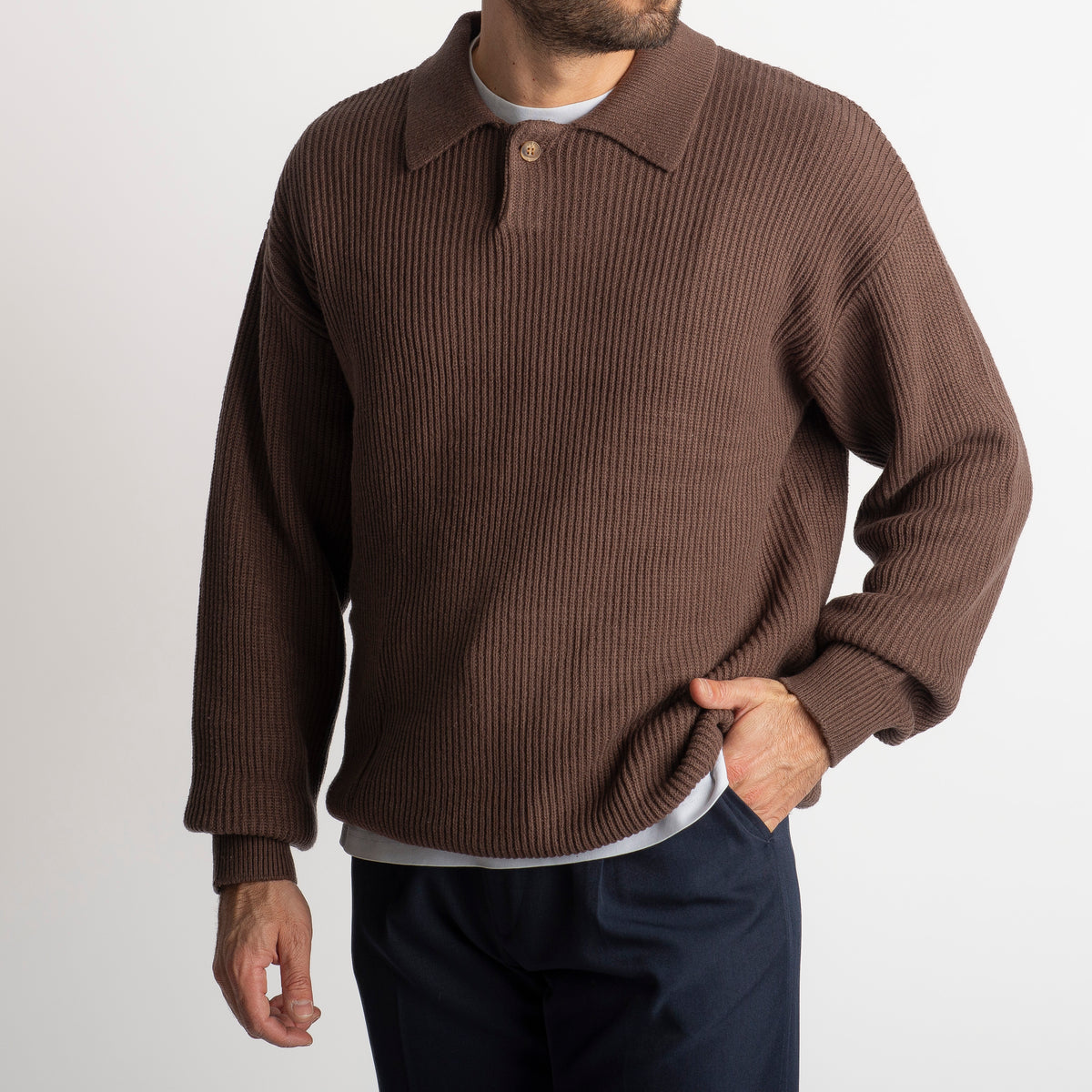 Polo 86114 Oversize Testa di Moro