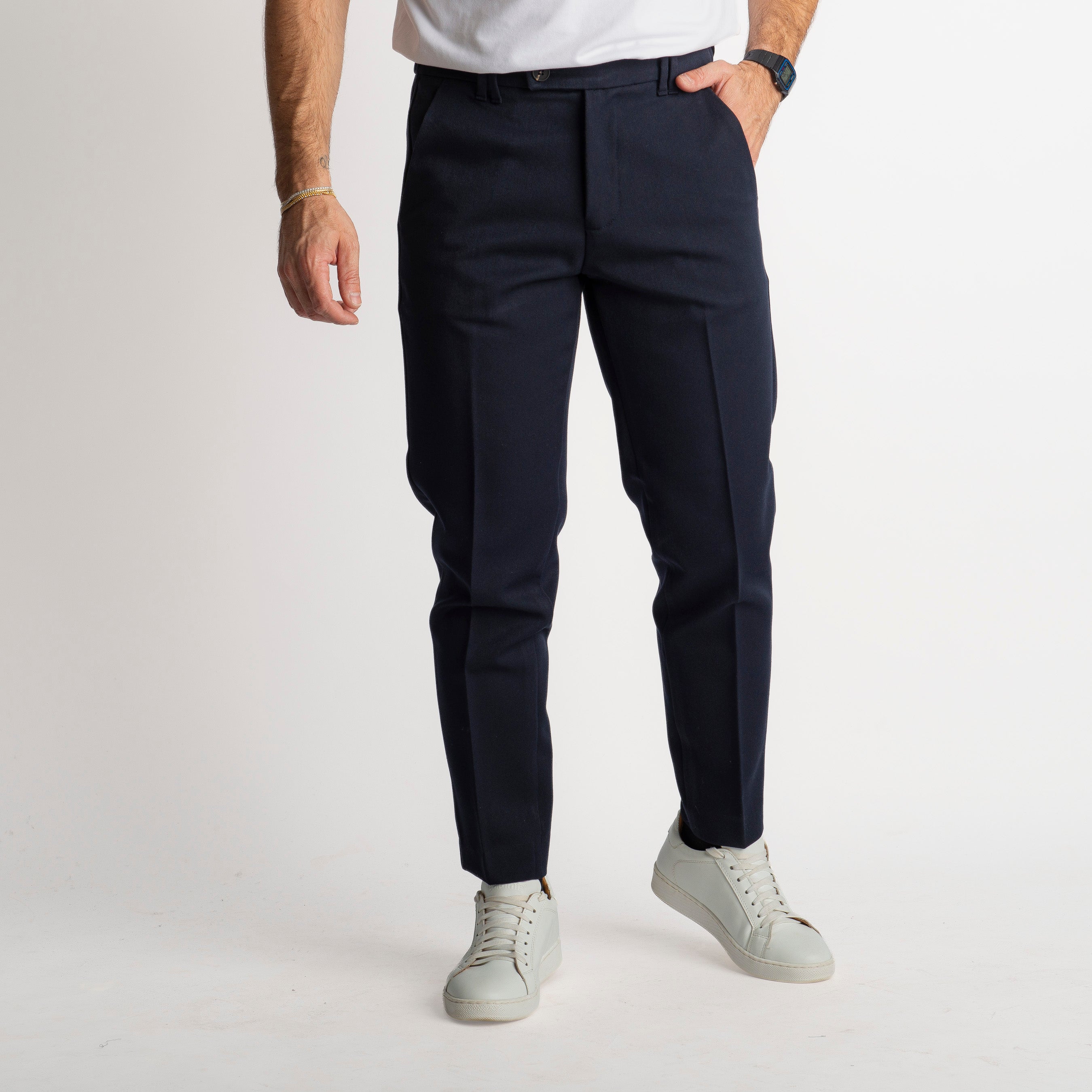Pantalone Mezza Molla MZU39 Blu