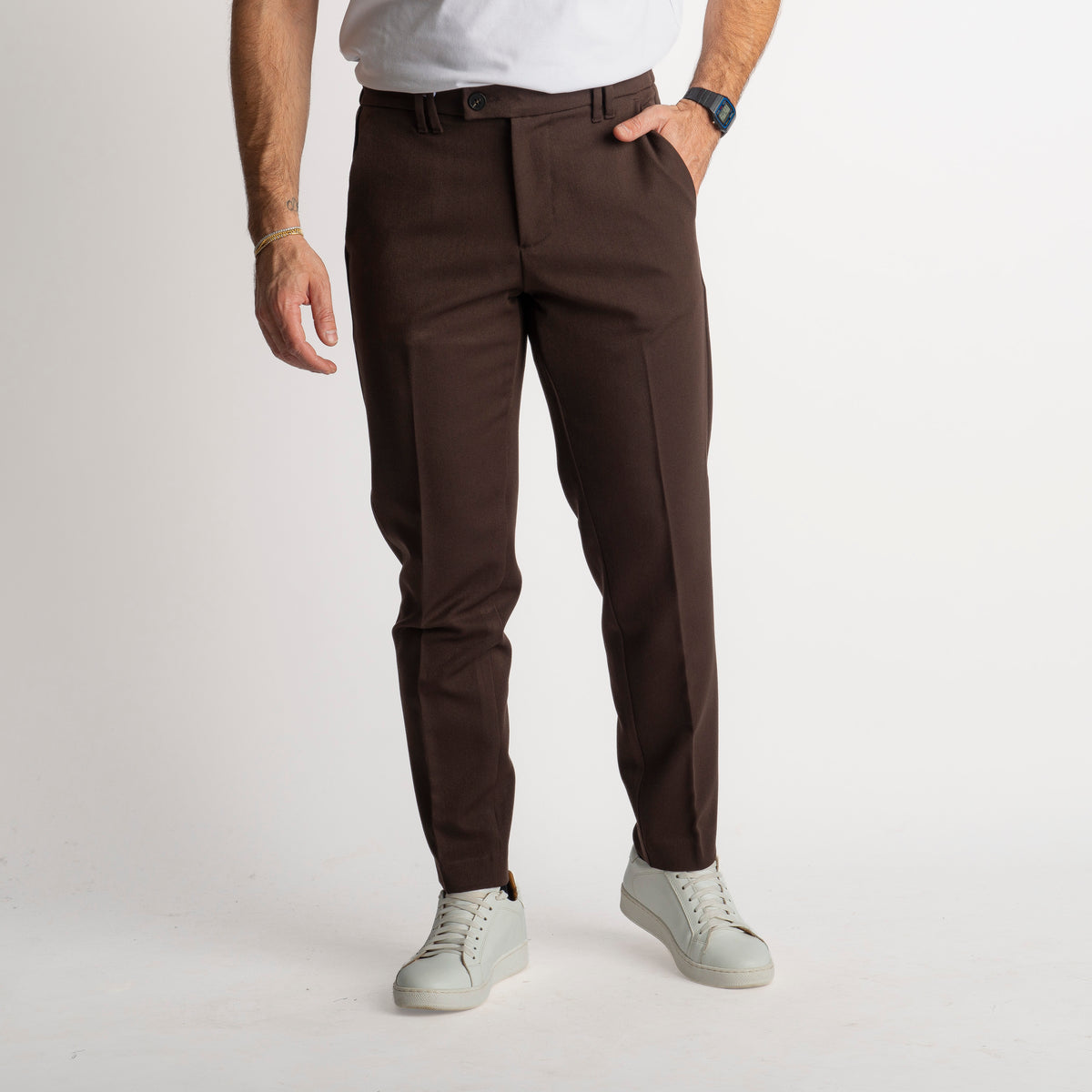Pantalone Mezza Molla MZU39 Testa di Moro
