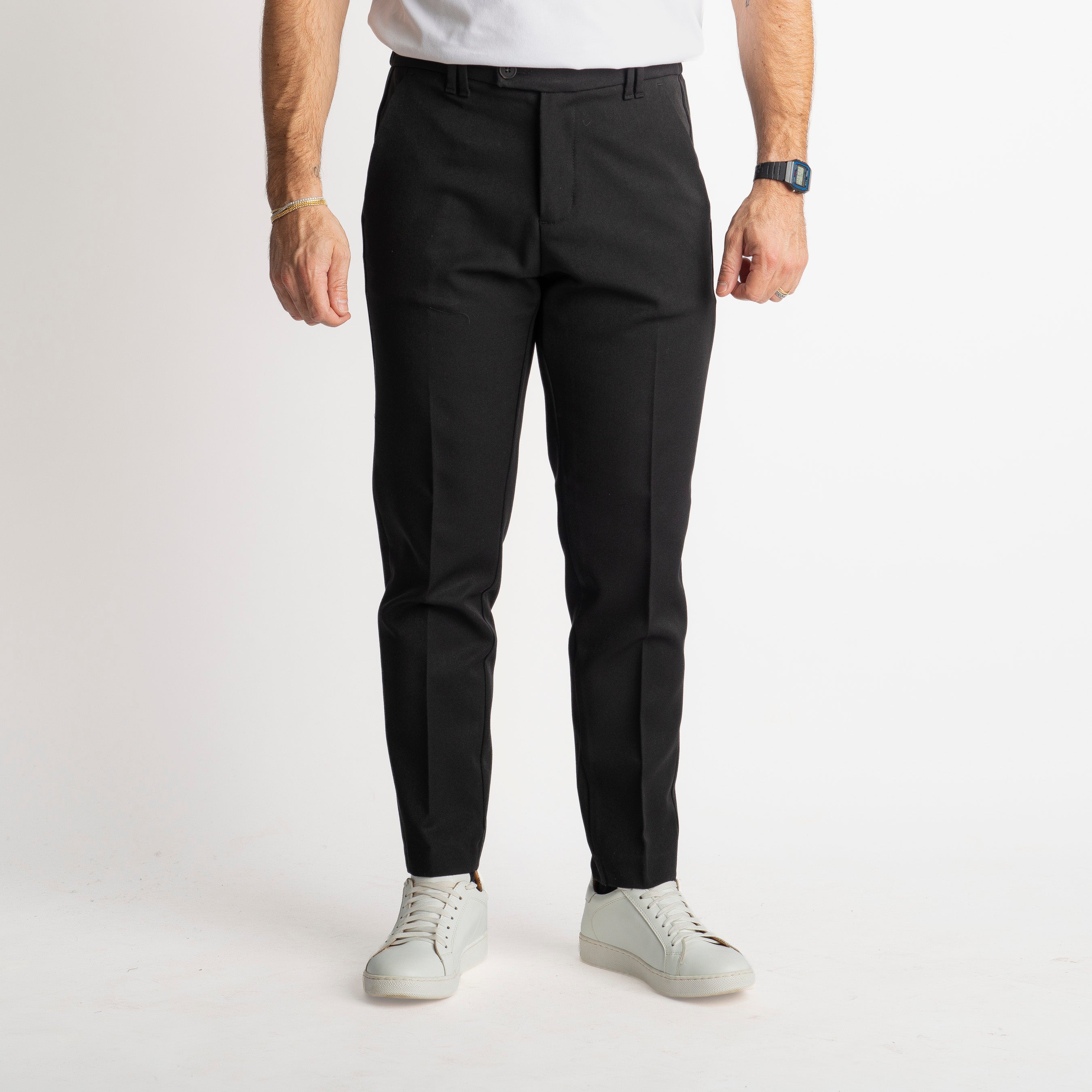 Pantalone Mezza Molla MZU39 Nero