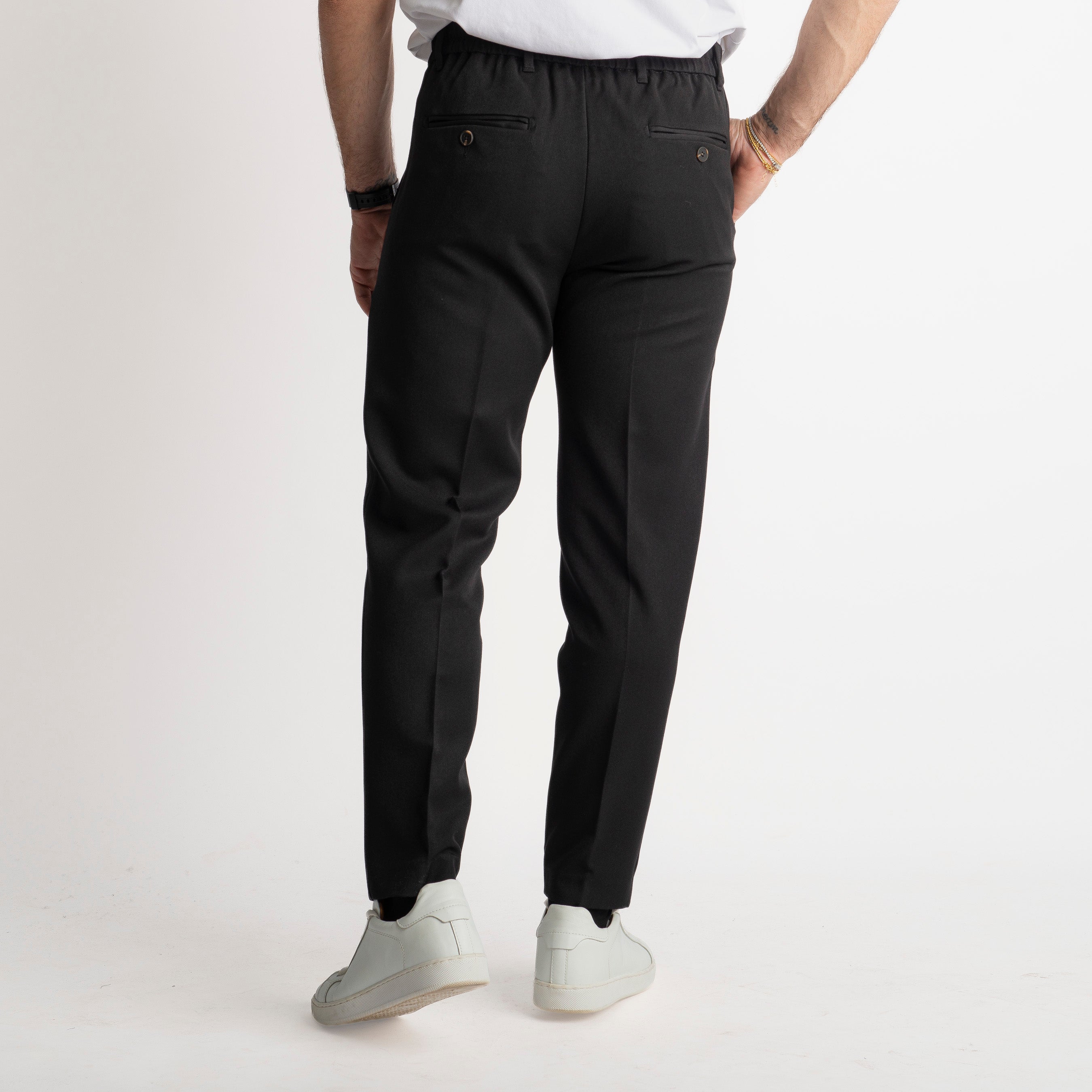 Pantalone Mezza Molla MZU39 Nero