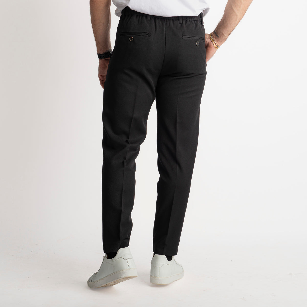 Pantalone Mezza Molla MZU39 Nero