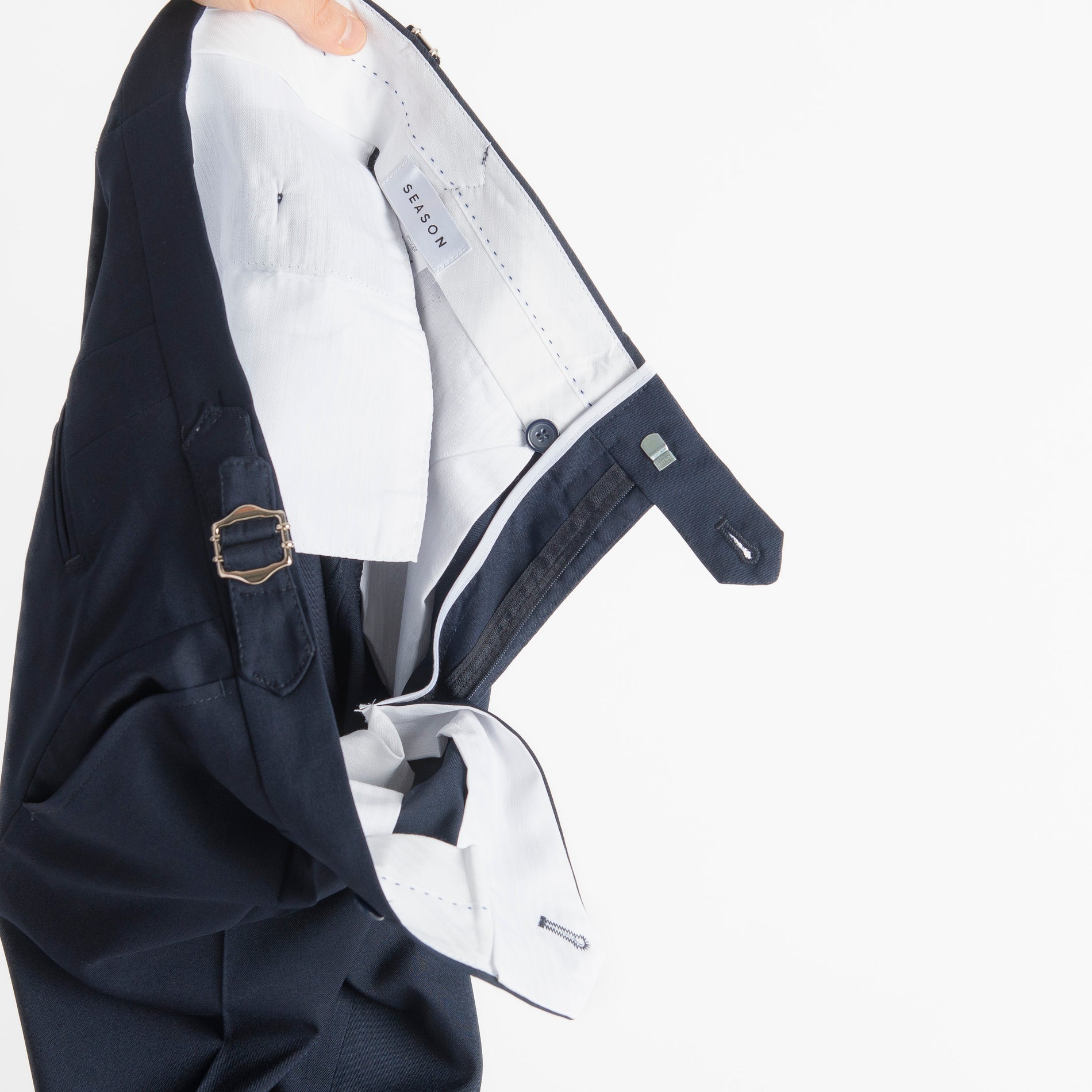 Pantalone Spencer TO8025 Doppia Fibbia Blu