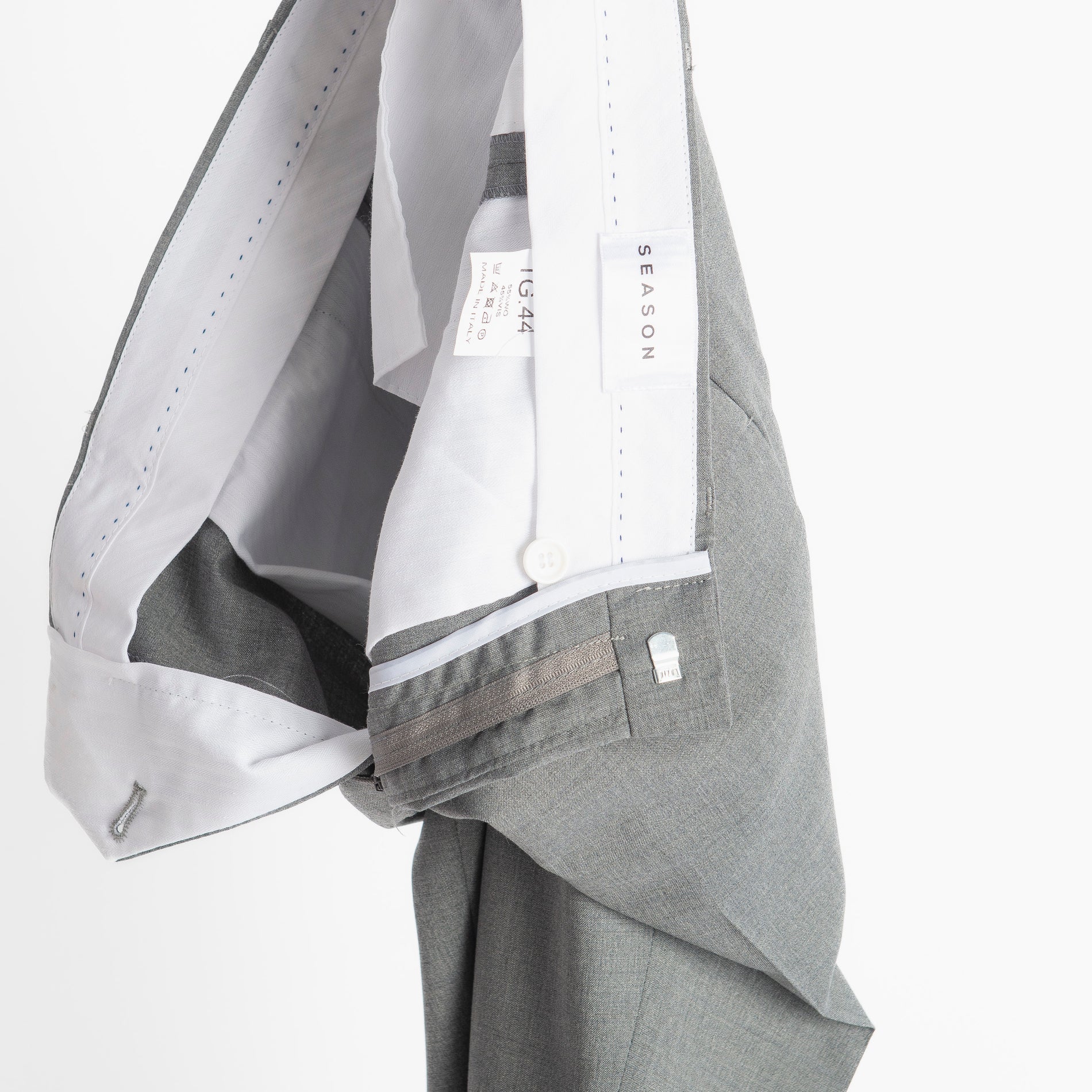 Pantalone Fresco Lana Morositas TO8011 Grigio