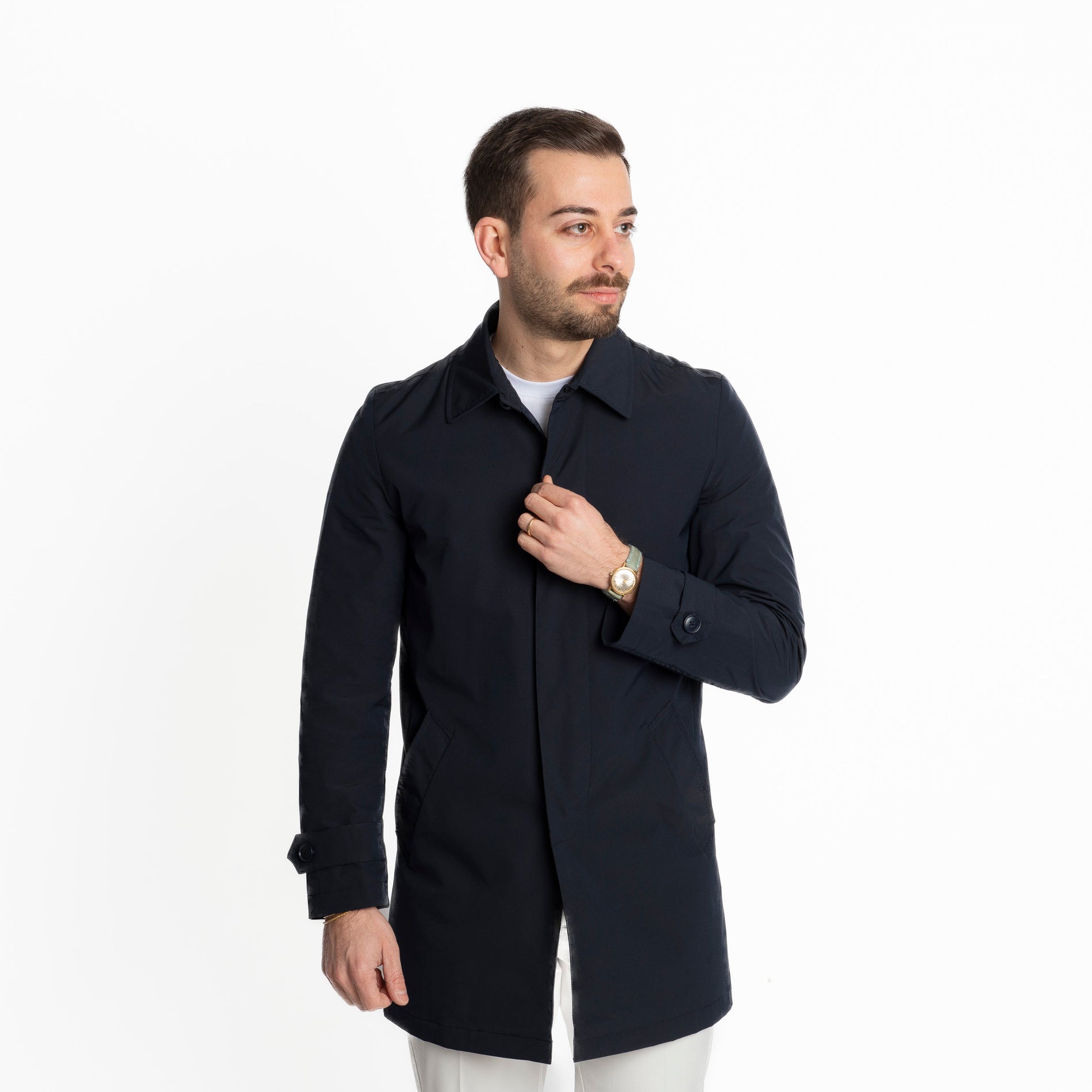 Trench Blu 18201