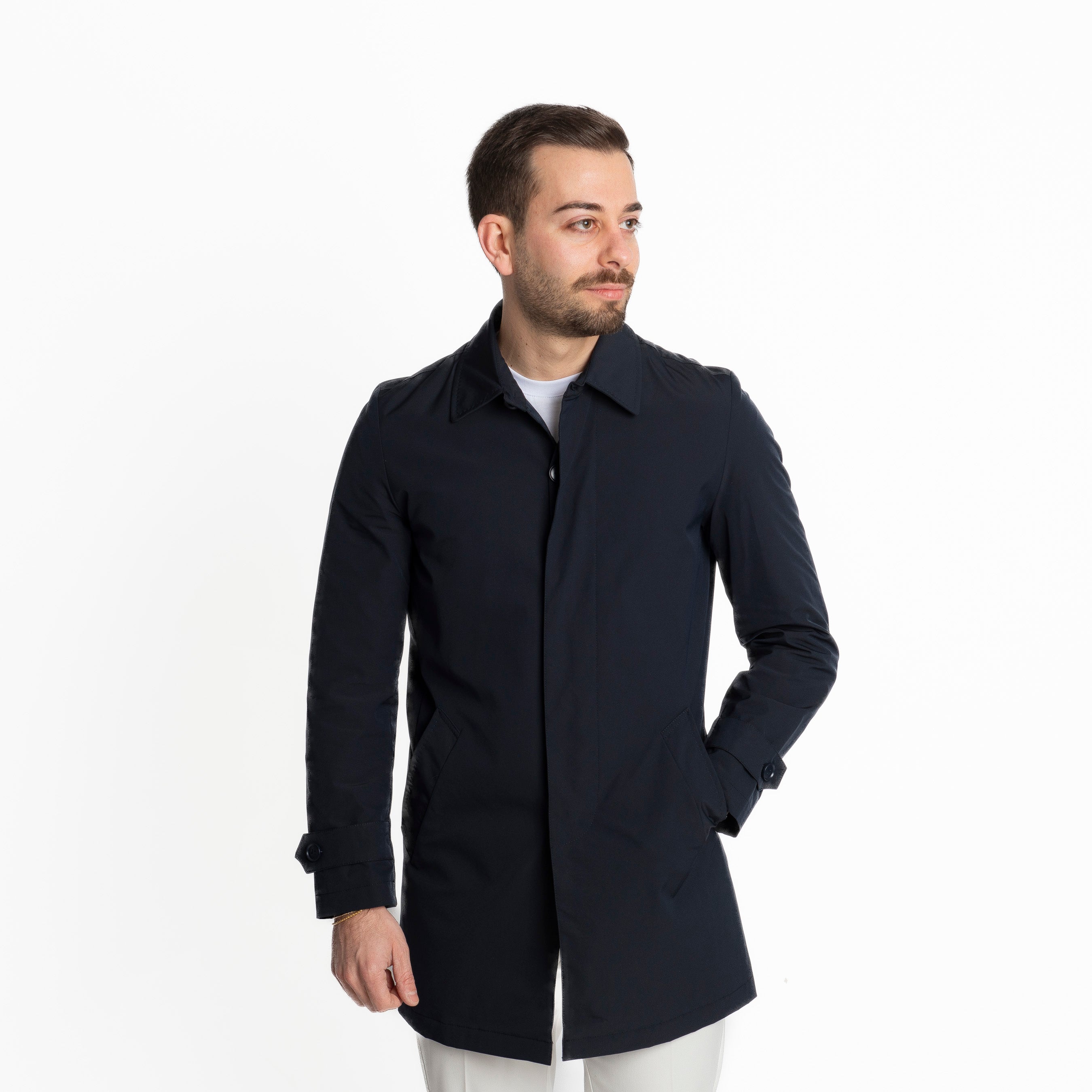 Trench Blu 18201