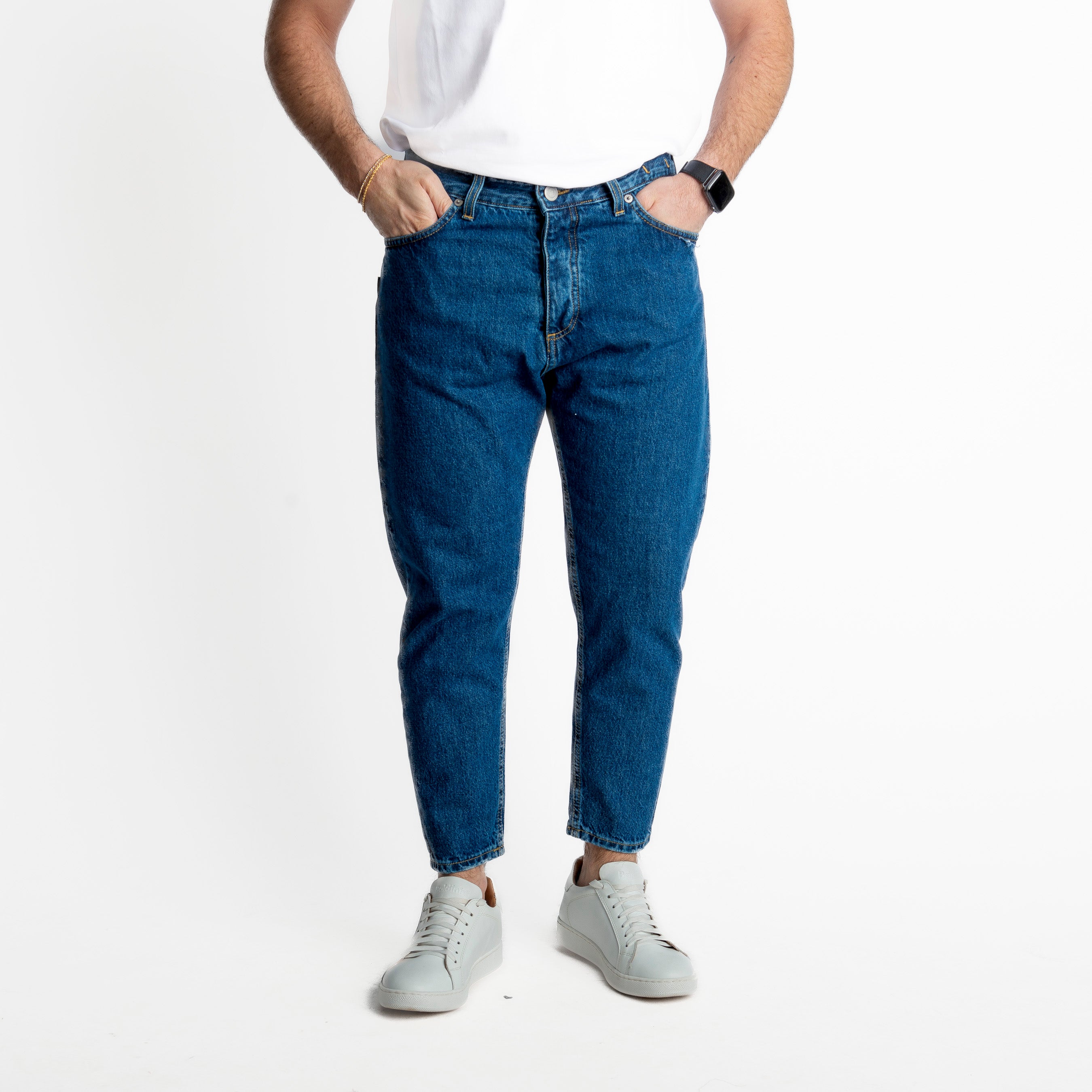 Jeans Uomo Carrot Fit S08