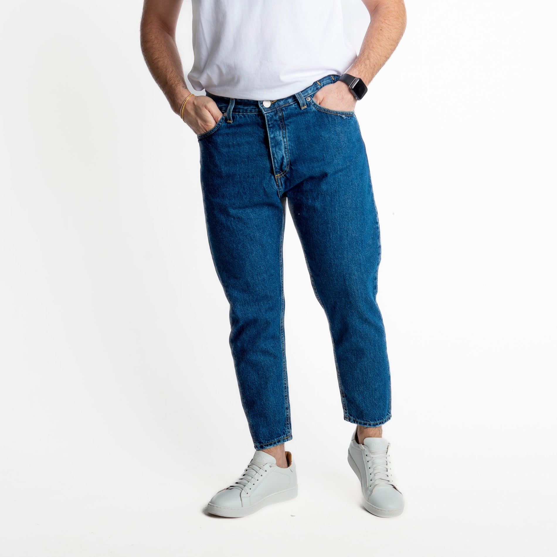 Jeans Uomo Carrot Fit S08