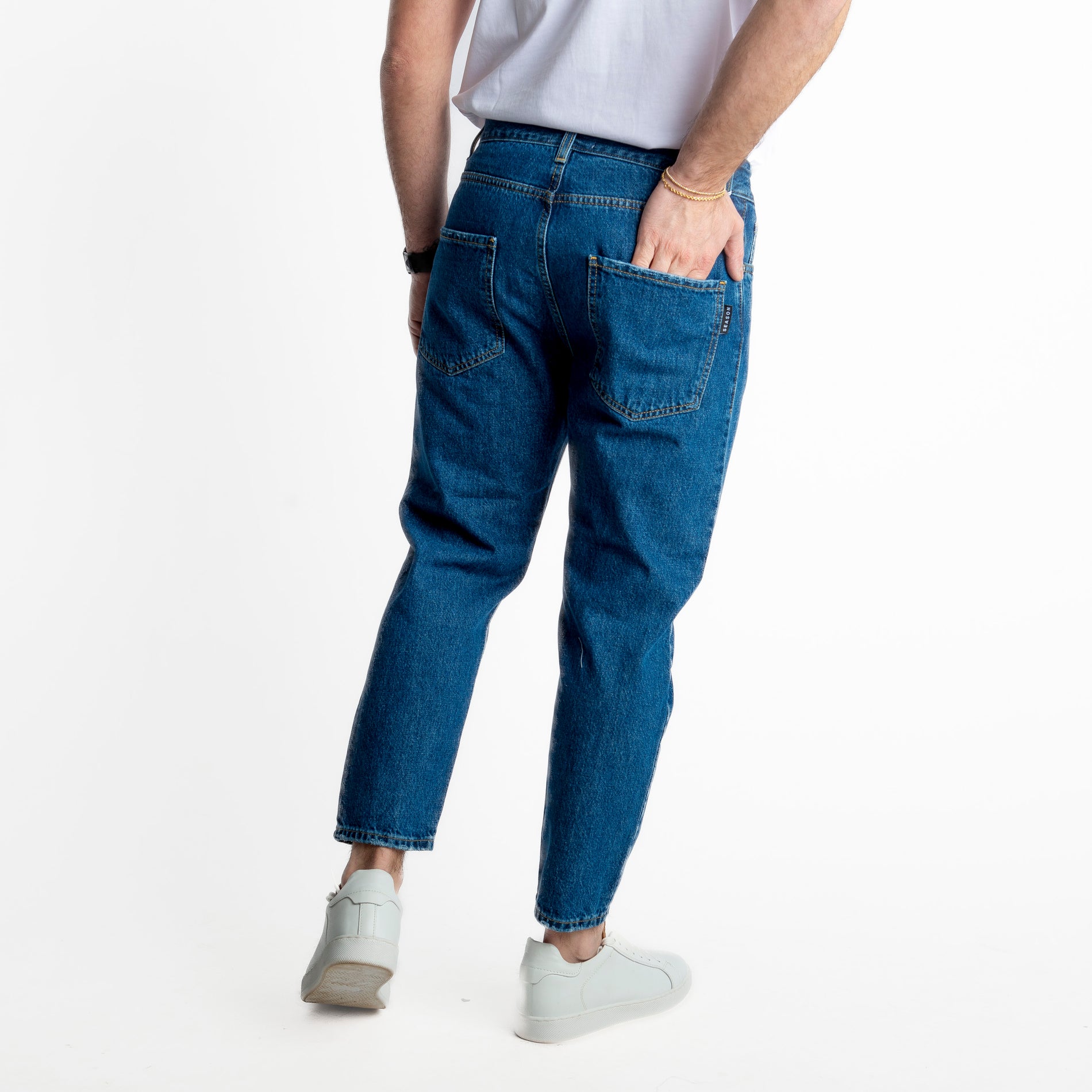 Jeans Uomo Carrot Fit S08