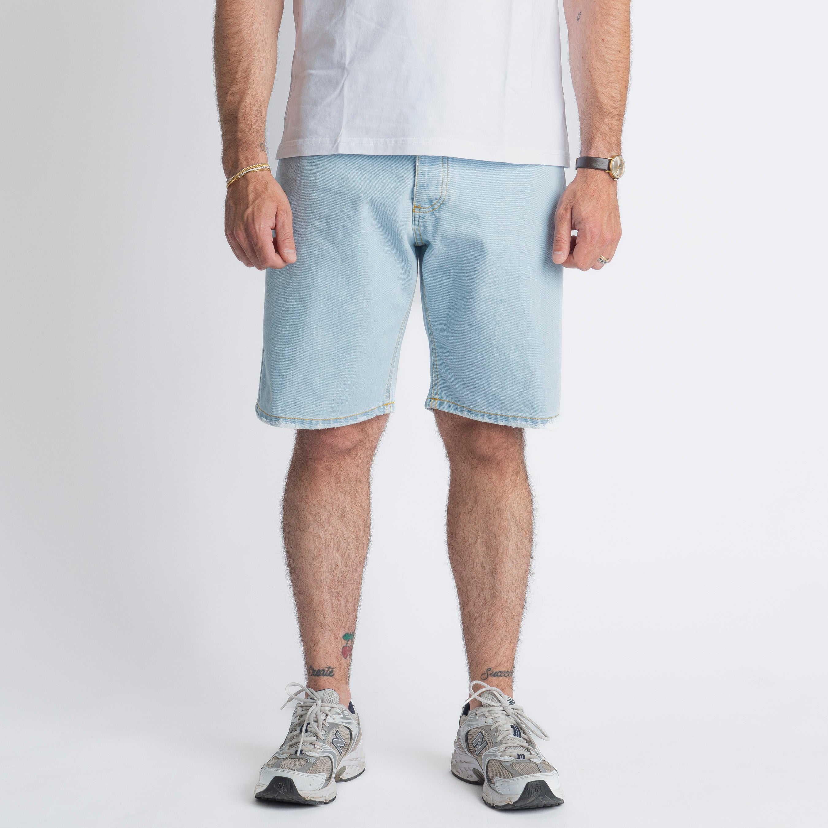 Bermuda Jeans Blu Ice