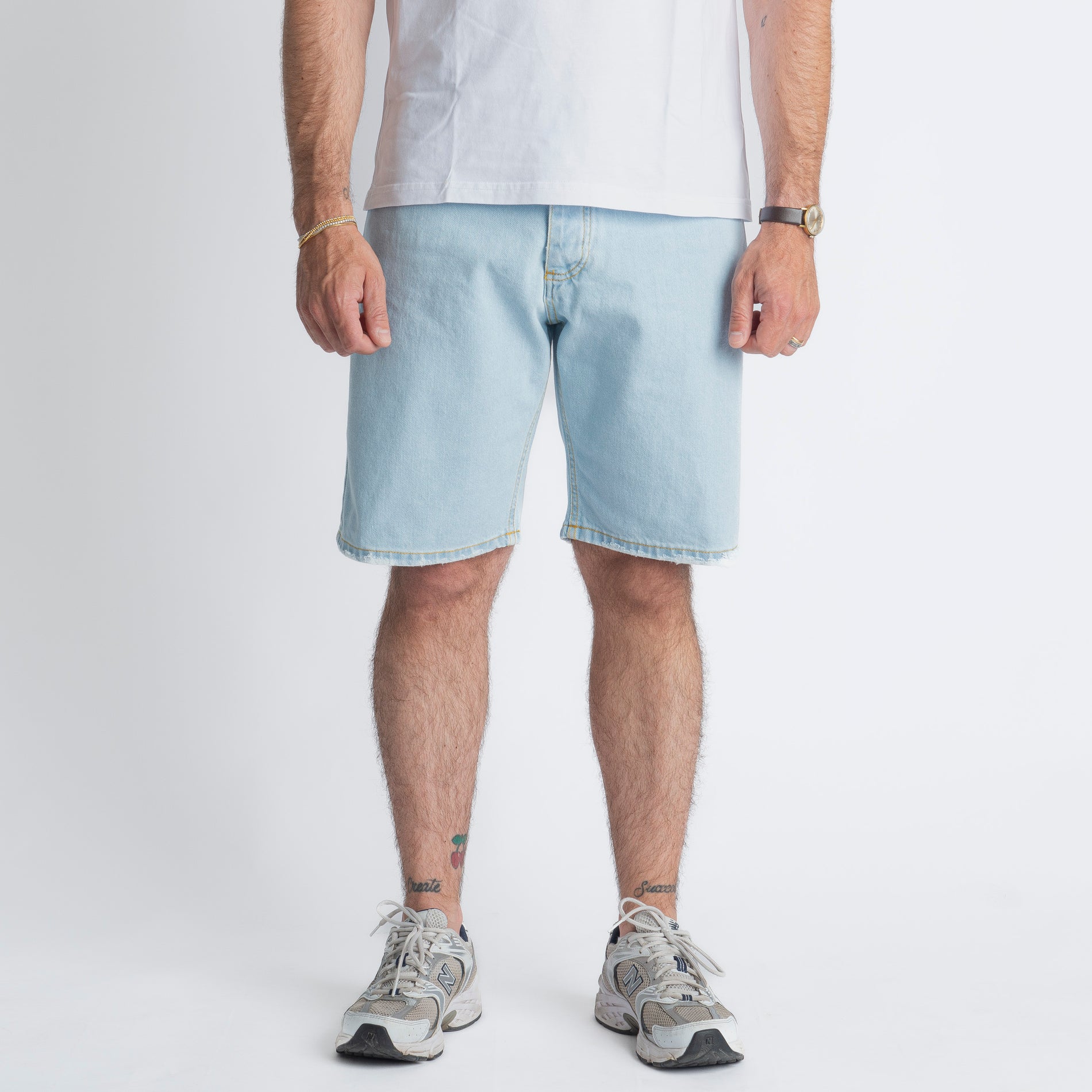 Bermuda Jeans Blu Ice