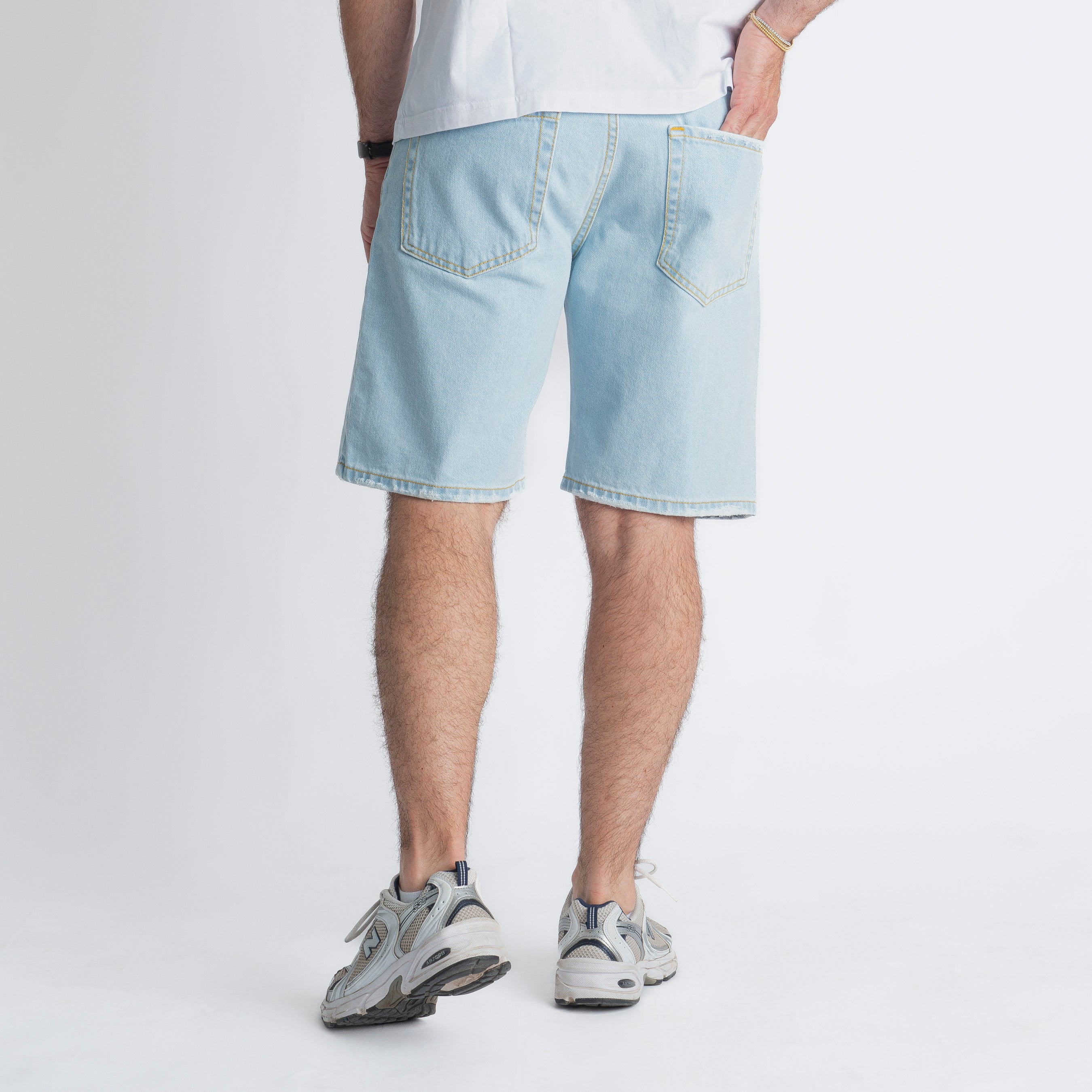 Bermuda Jeans Blu Ice