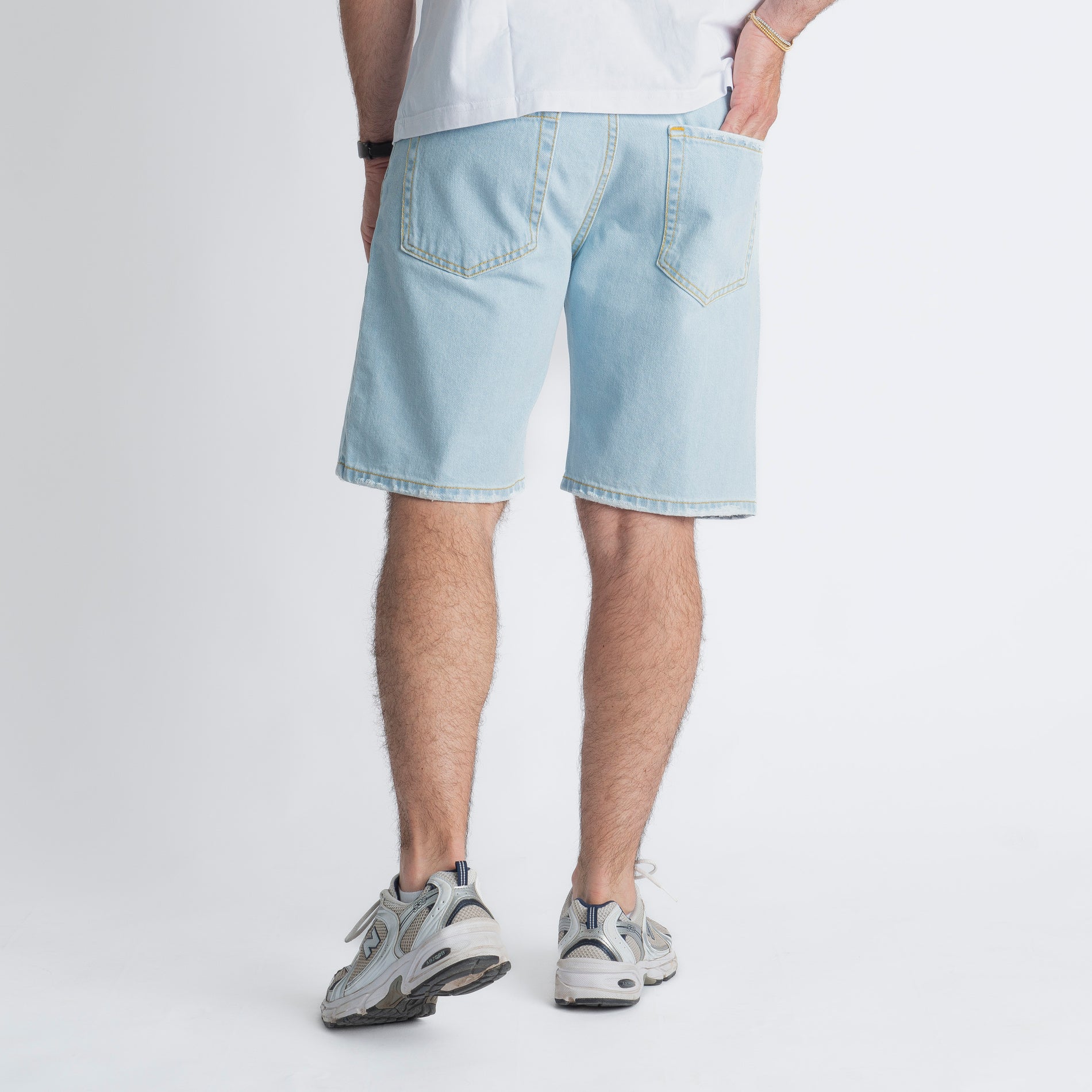 Bermuda Jeans Blu Ice