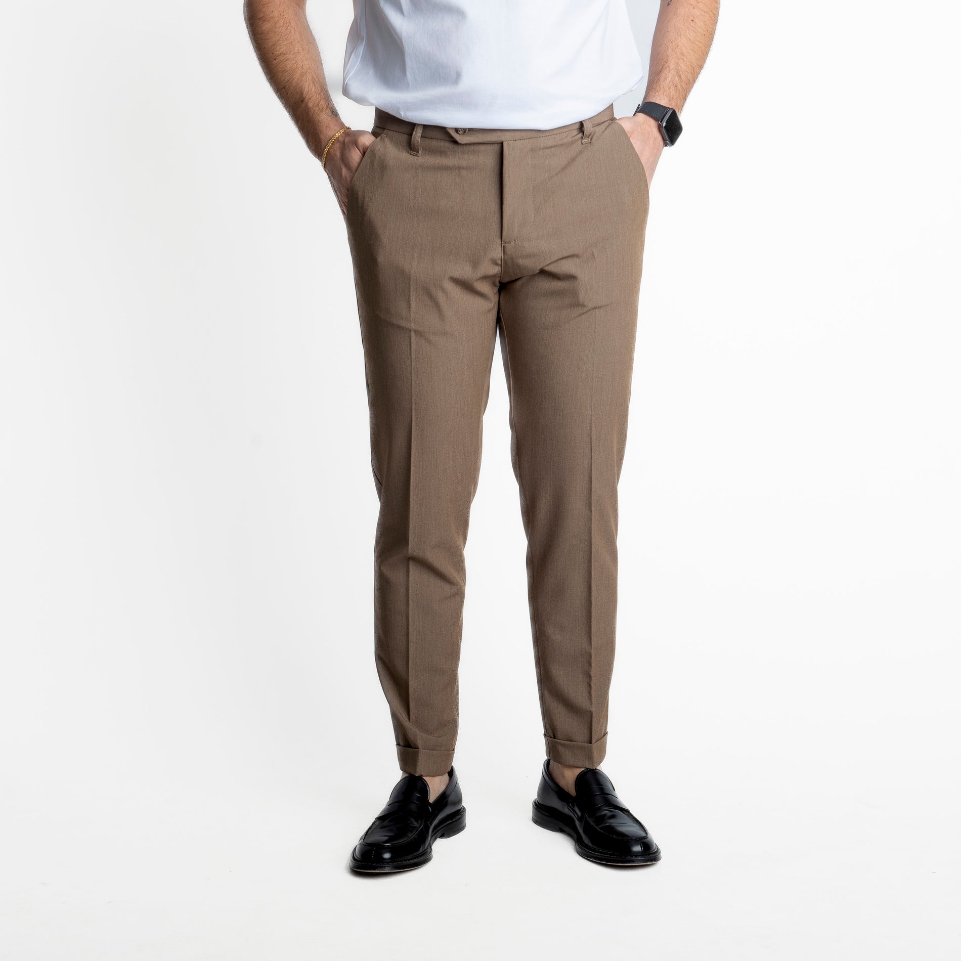 Pantalone TO8008 Miller Sabbia