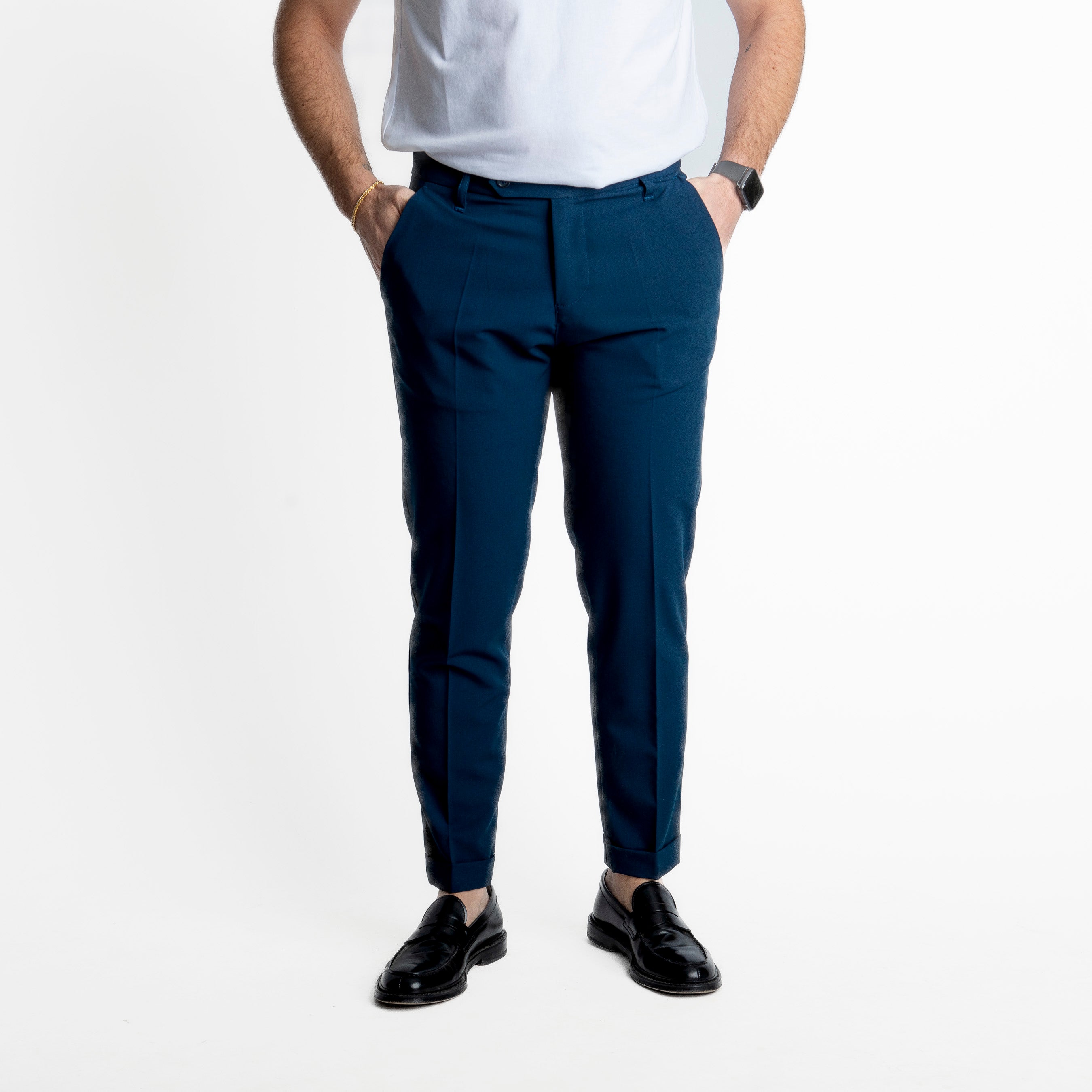 Pantalone TO8008 Miller Blu