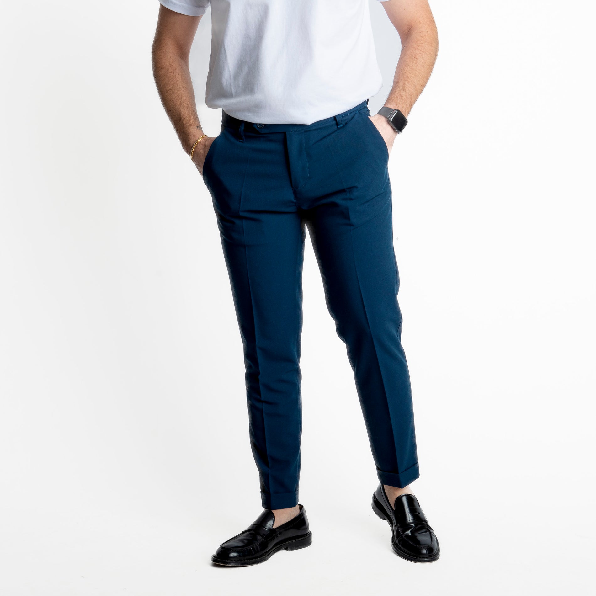 Pantalone TO8008 Miller Blu