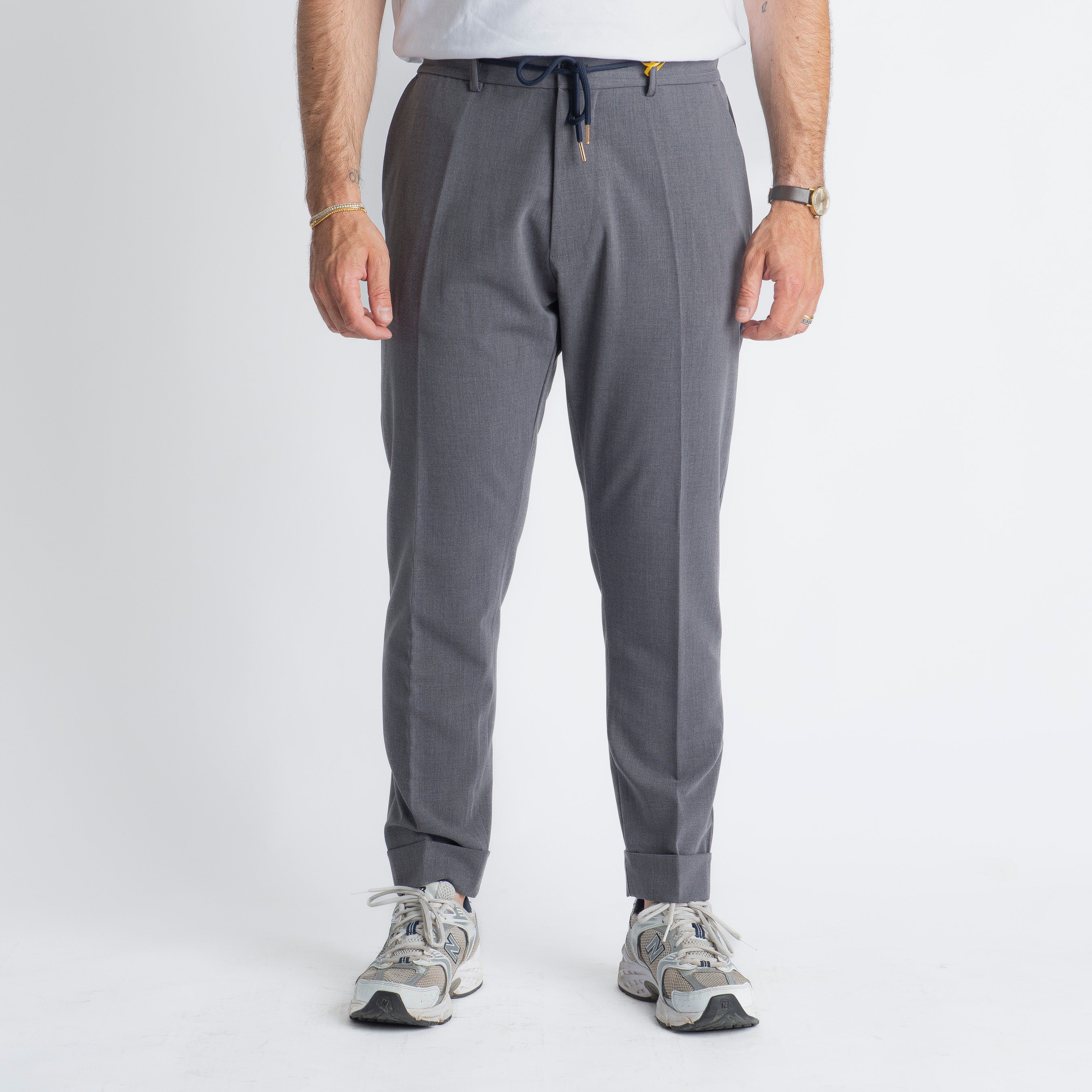 Pantalaccio Fresco Lana Ischia Grigio
