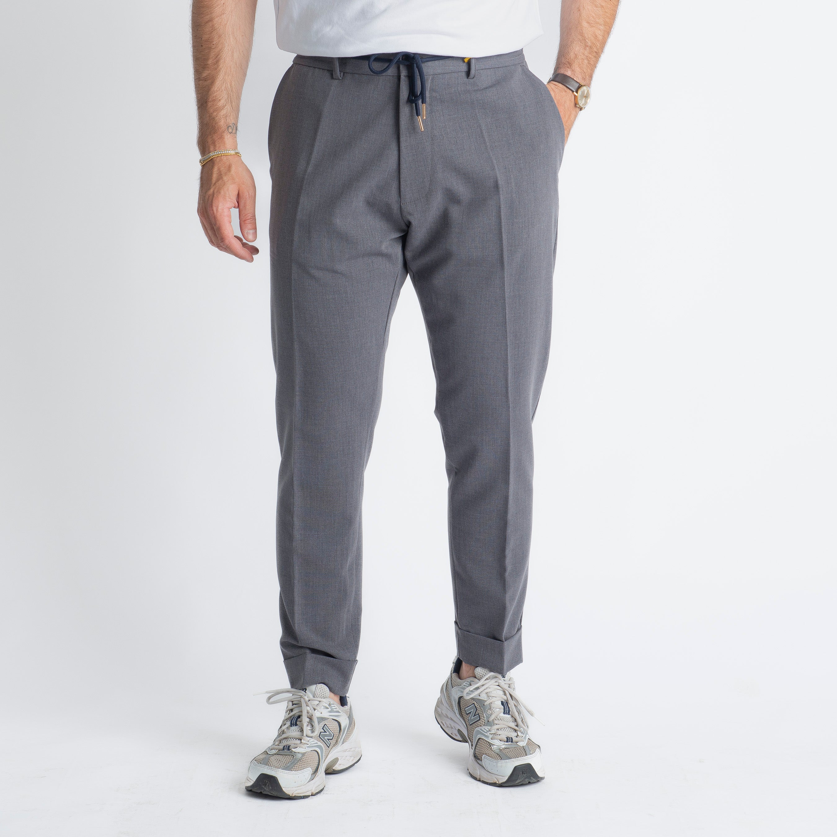 Pantalaccio Fresco Lana Ischia Grigio