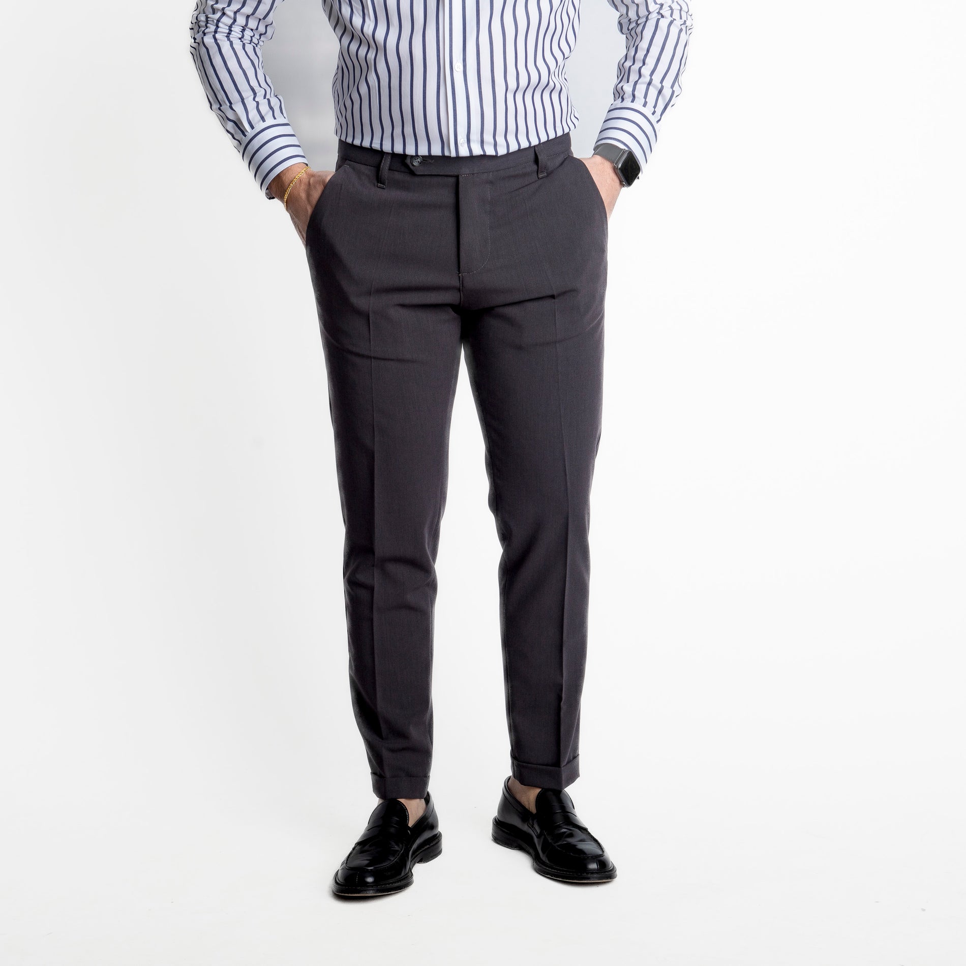 Pantalone TO8008 Miller Grigio Medio