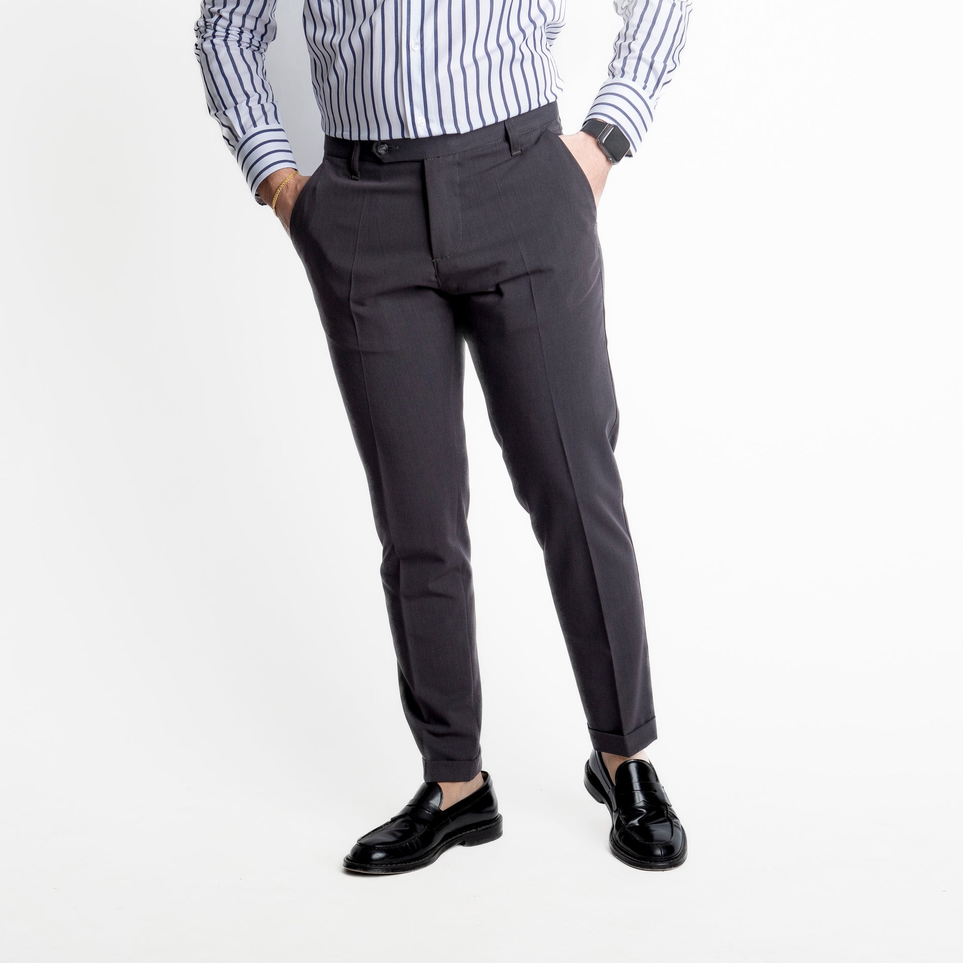 Pantalone TO8008 Miller Grigio Medio