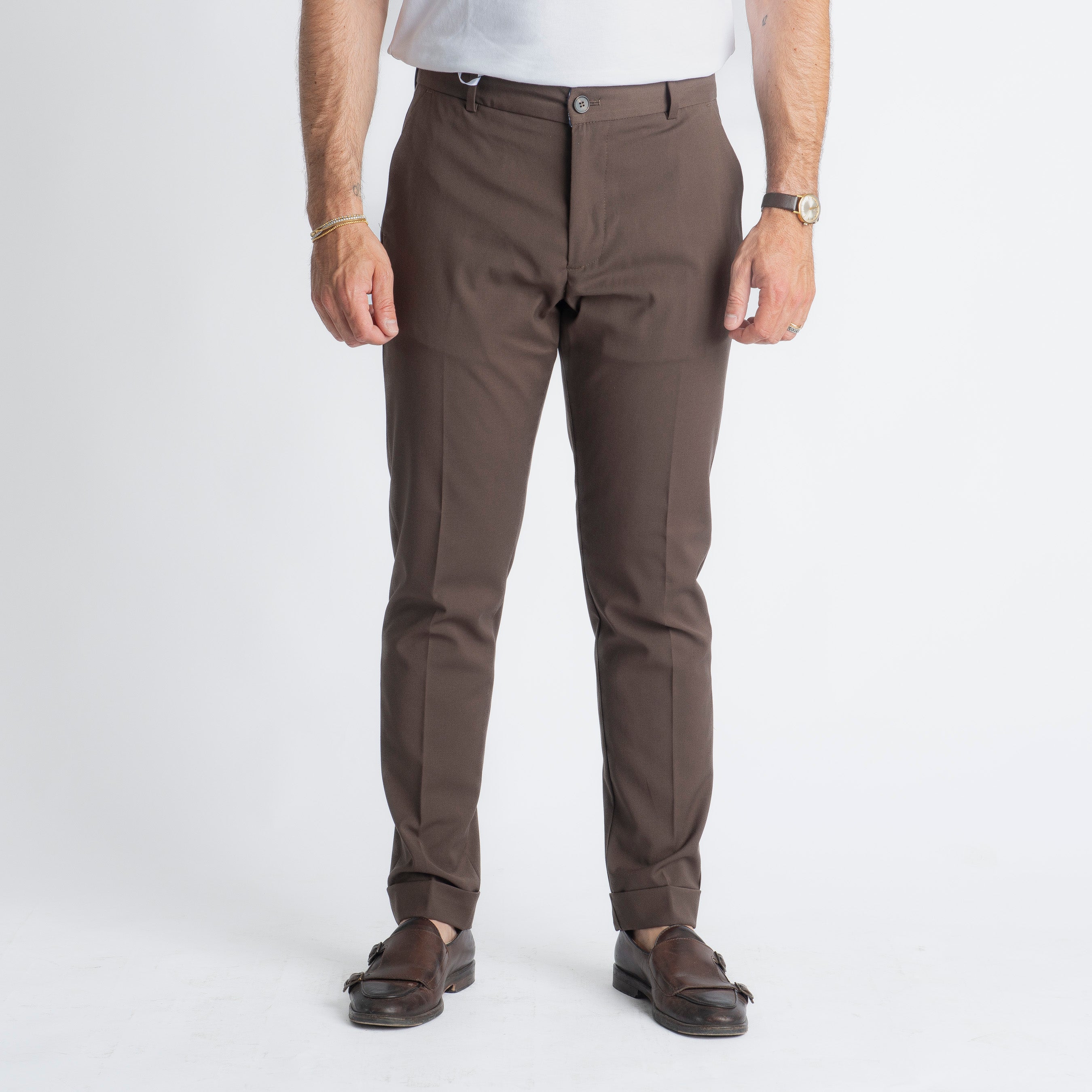 Pantalone Napoli Fresco Lana Moro