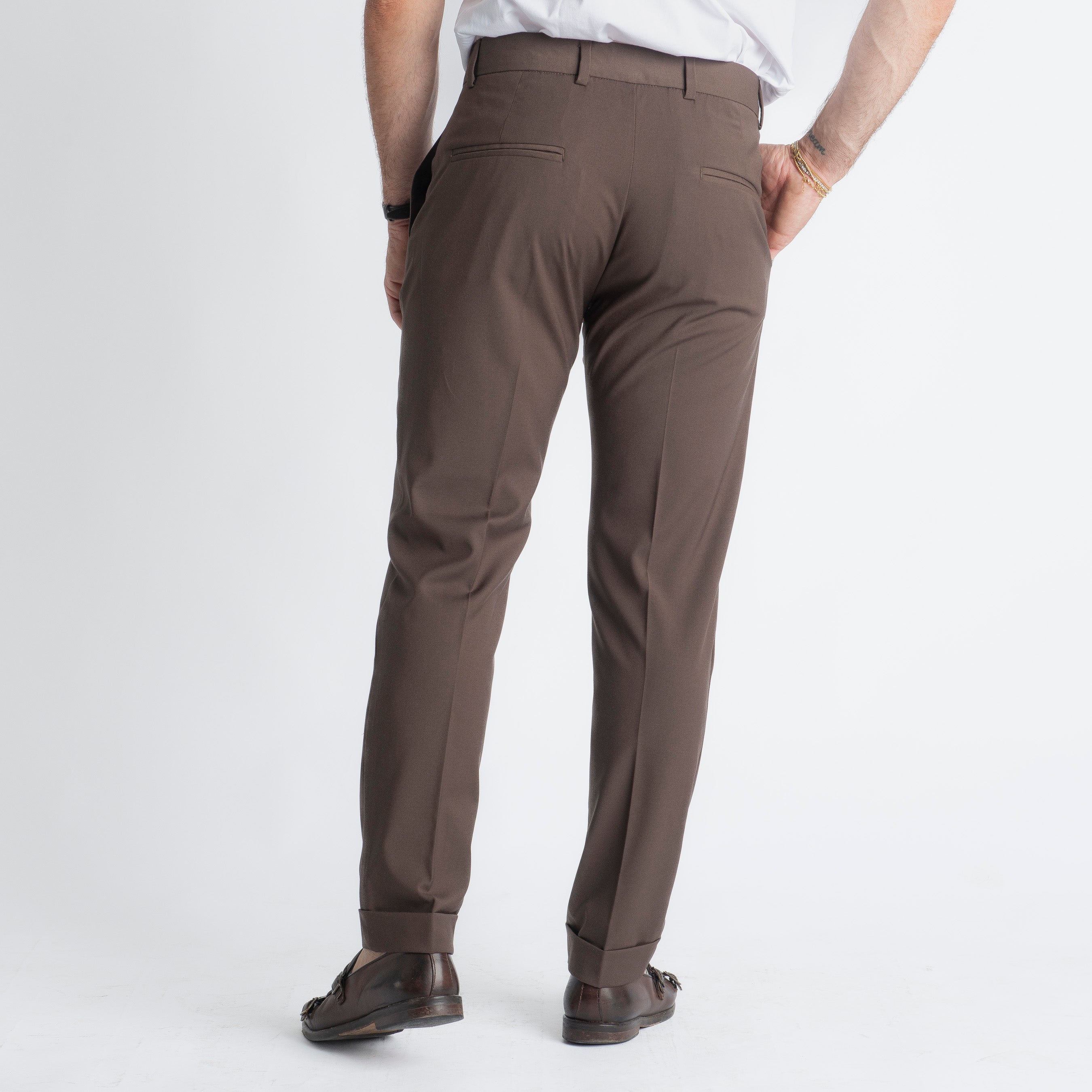 Pantalone Napoli Fresco Lana Moro