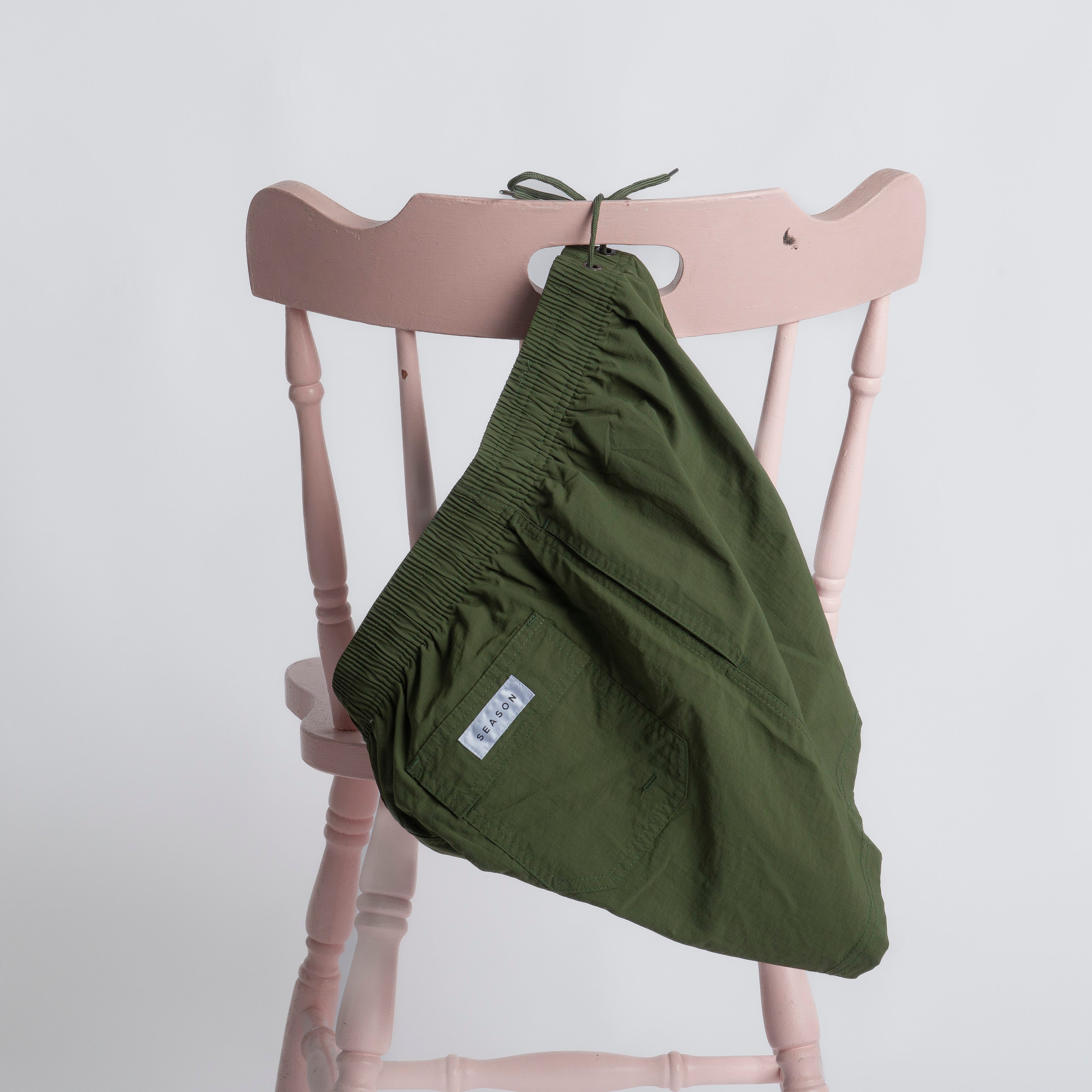 Costume Mare Tinta Unita Verde