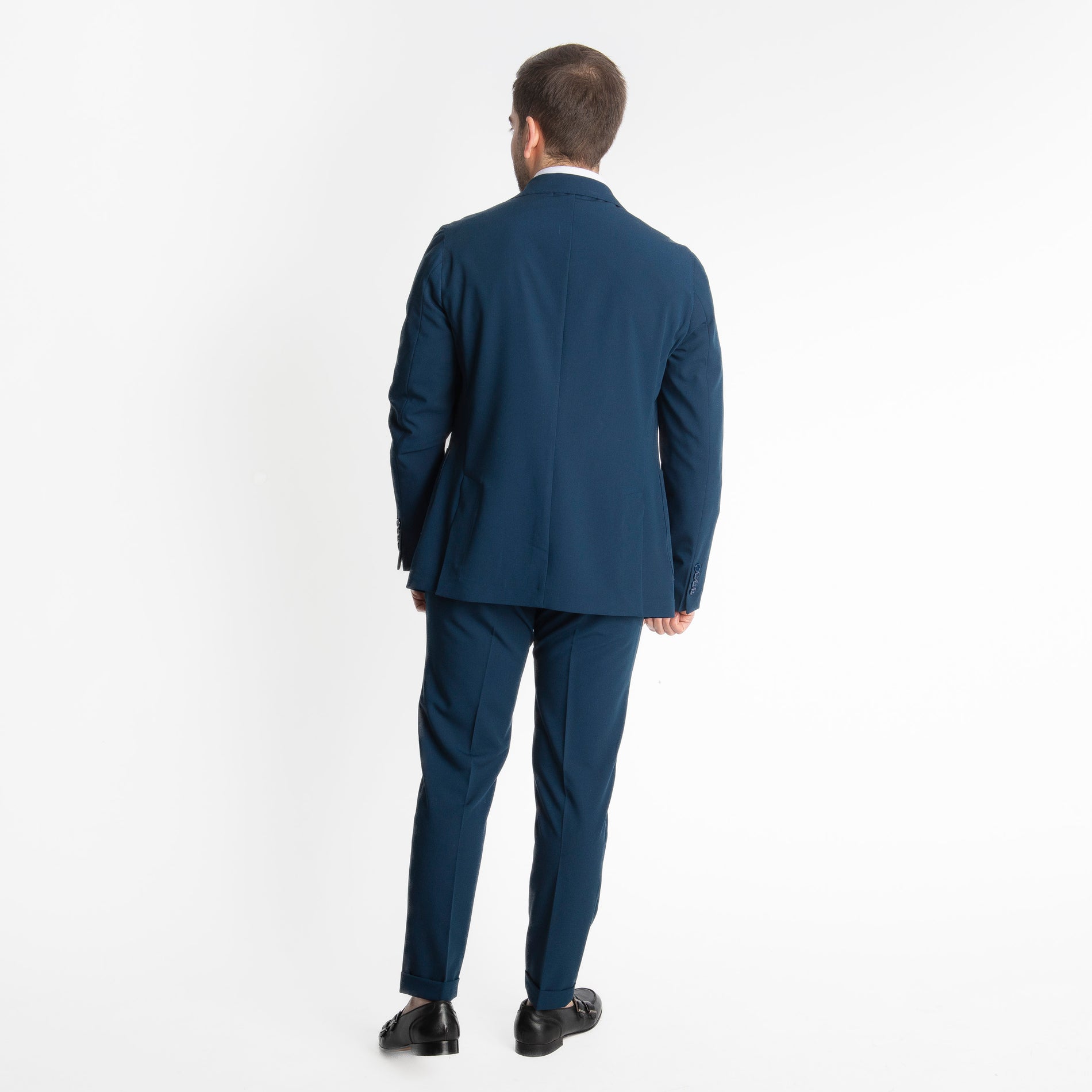 Abito Miller Mono Petto Blu Navy