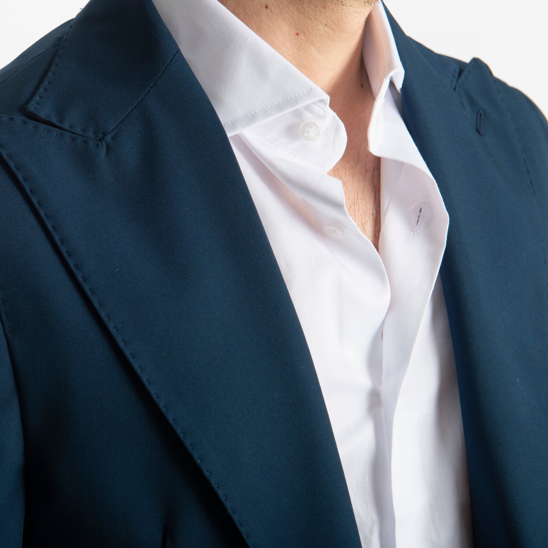 Abito Miller Mono Petto Blu Navy