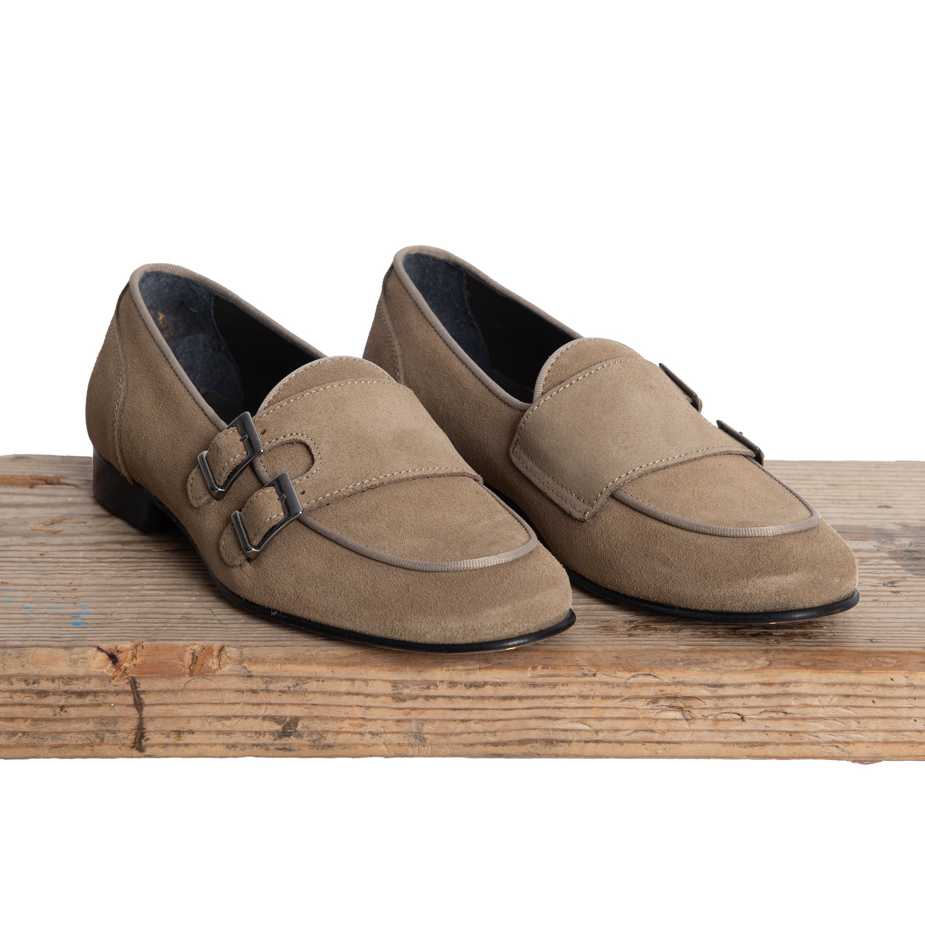 Double Buckle Doucal's Mocassini Uomo Doucal's Men's Walnut